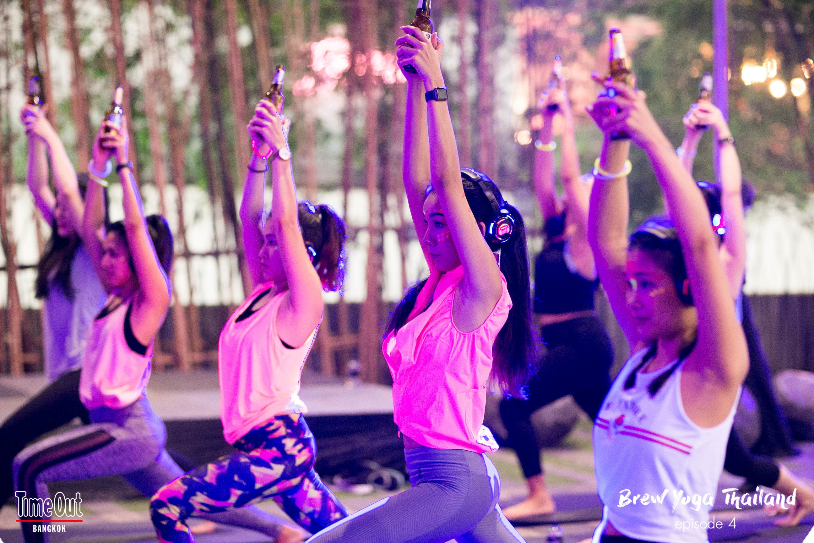 Brew Yoga Episode 5 Silent Wine Yoga Things to do in Bangkok