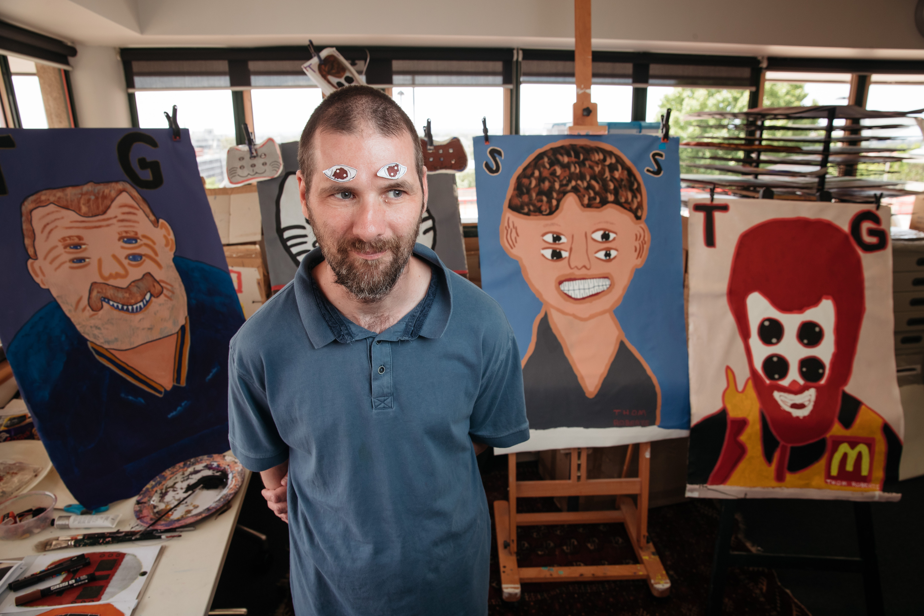 This studio for artists with disability is turning out some of the city