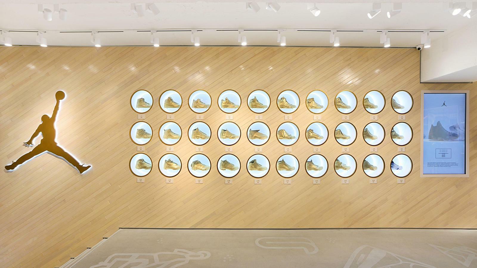 Air Jordan Store Shopping in Lan Kwai Fong, Hong Kong