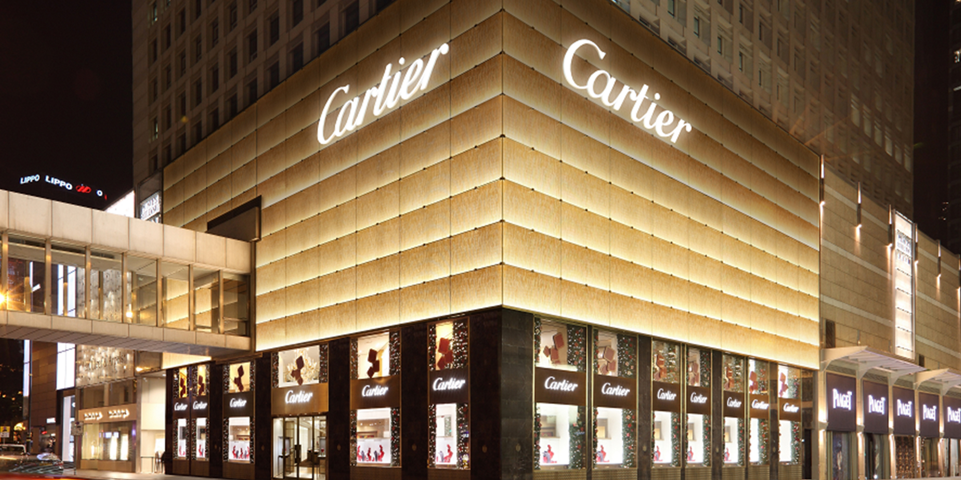 Cartier Shopping in Central, Hong Kong