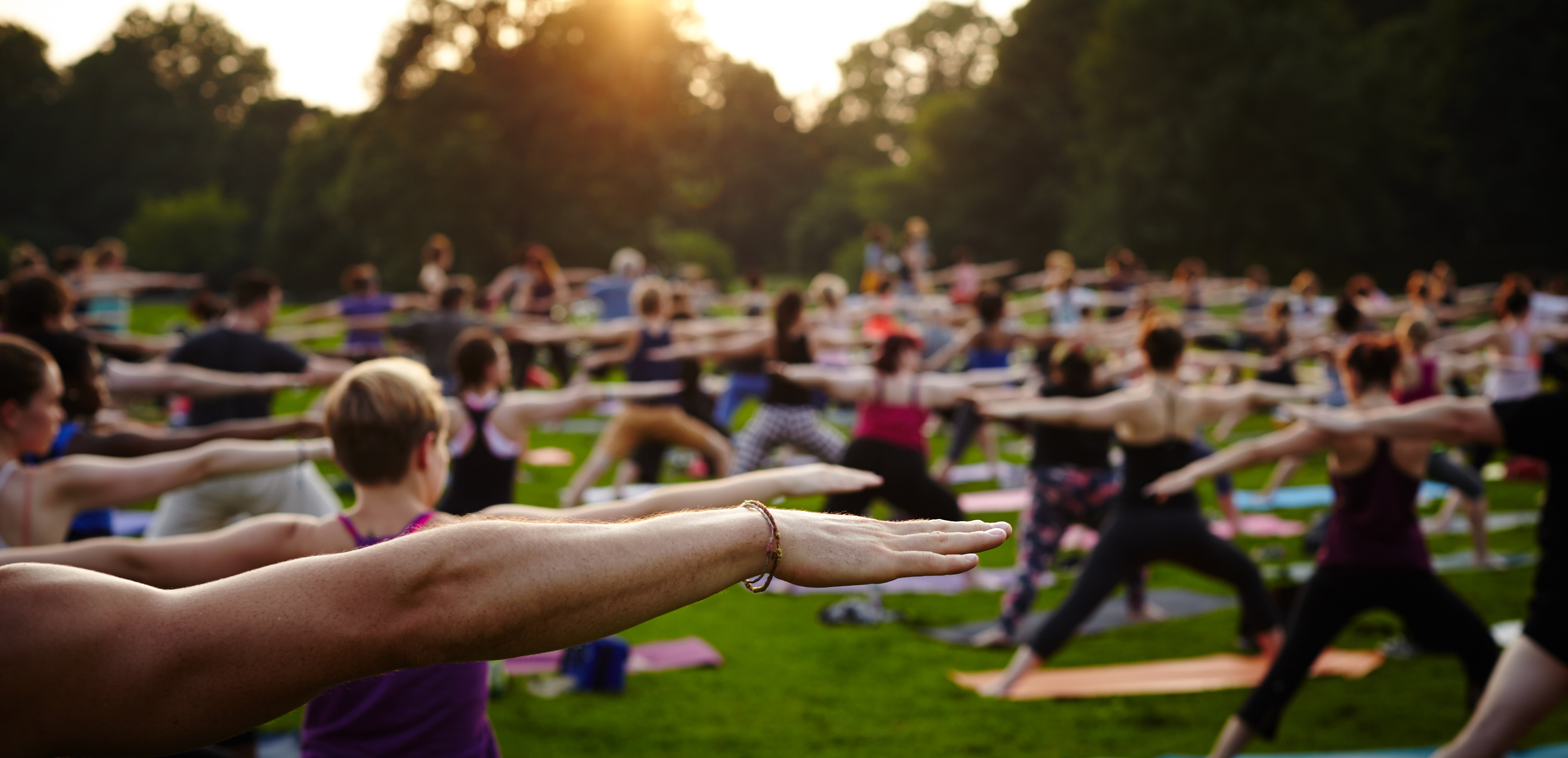 Outdoor Yoga Class