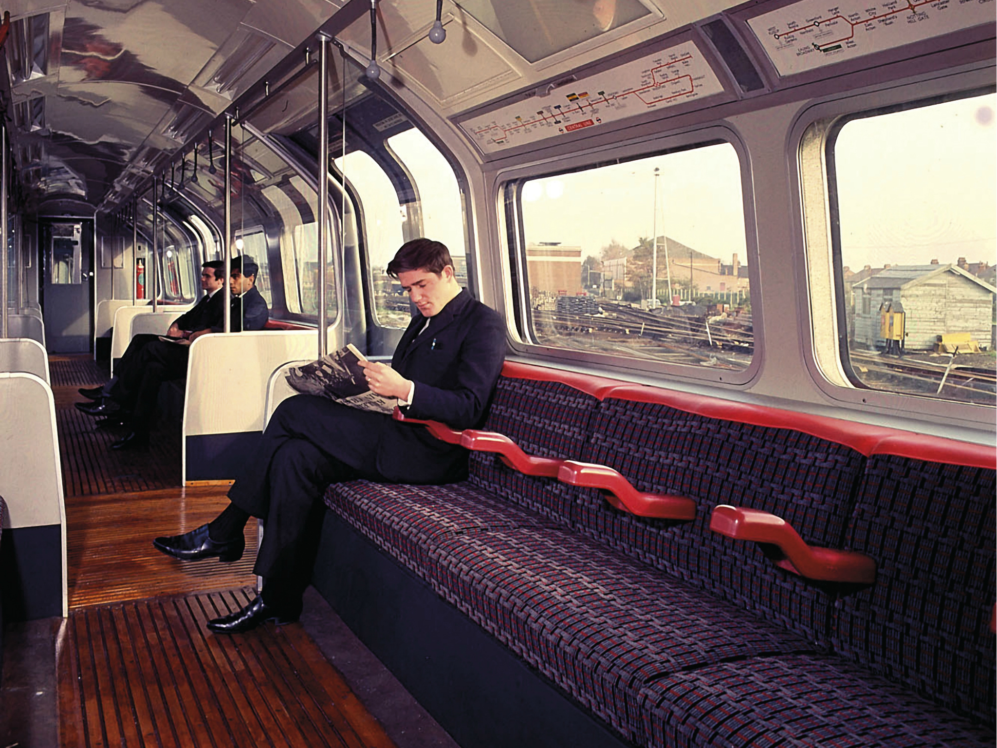 In pictures the retro patterns of London Transport's upholstery