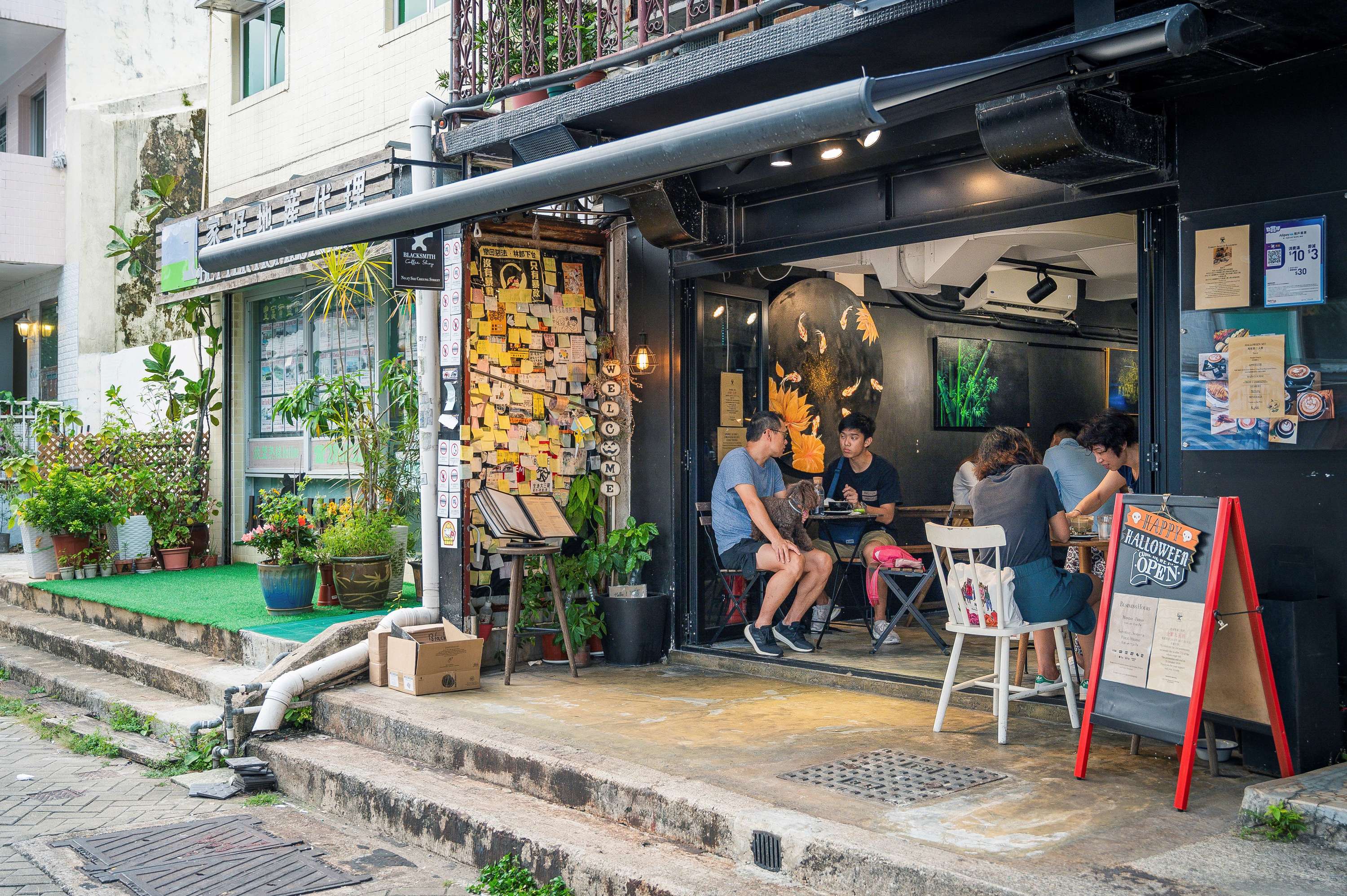 Blacksmith Coffee Shop Restaurants in Sai Kung, Hong Kong