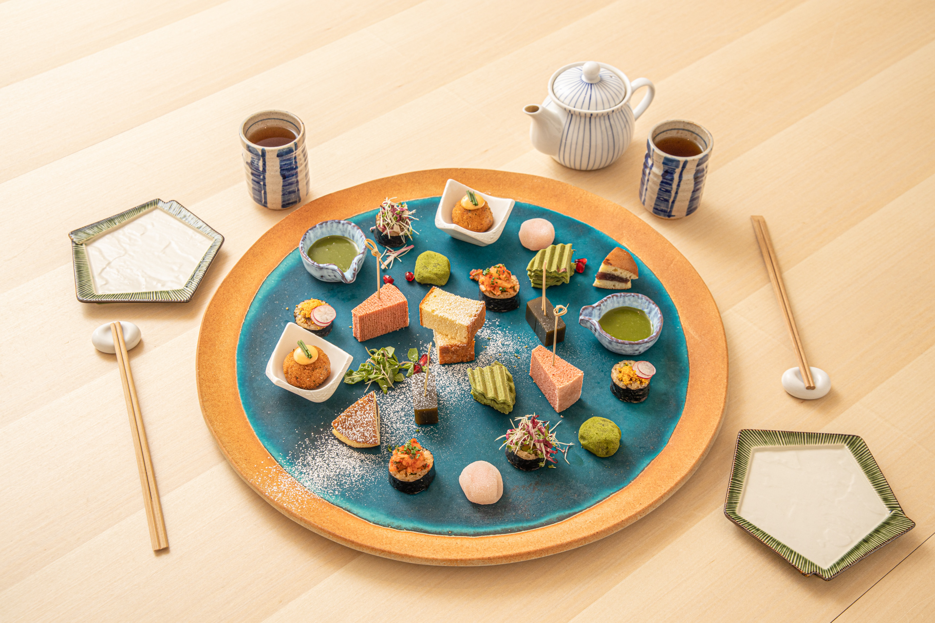 Japanese Afternoon Tea at Akira Restaurant Restaurants in Kensington, London