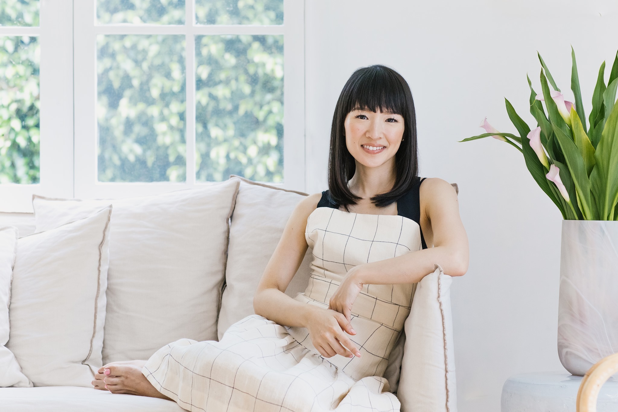 Marie Kondo has some tips on revamping your working from home routine