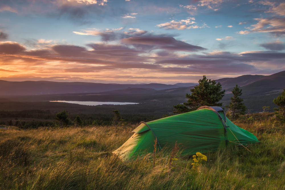 This map shows you where you can go wild camping in the UK