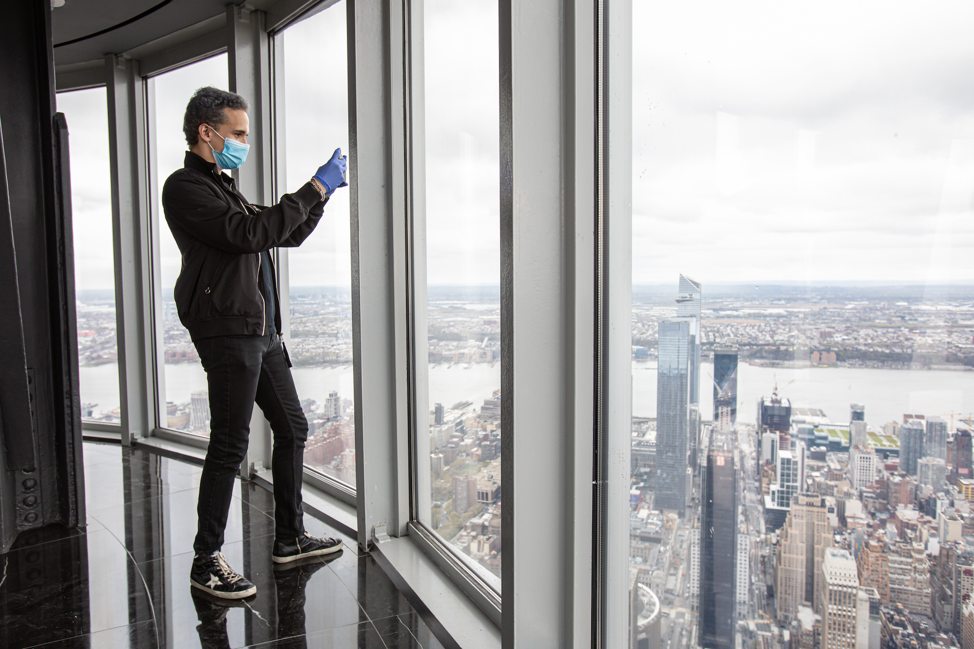 The Empire State Building's newly renovated 102nd floor observatory is