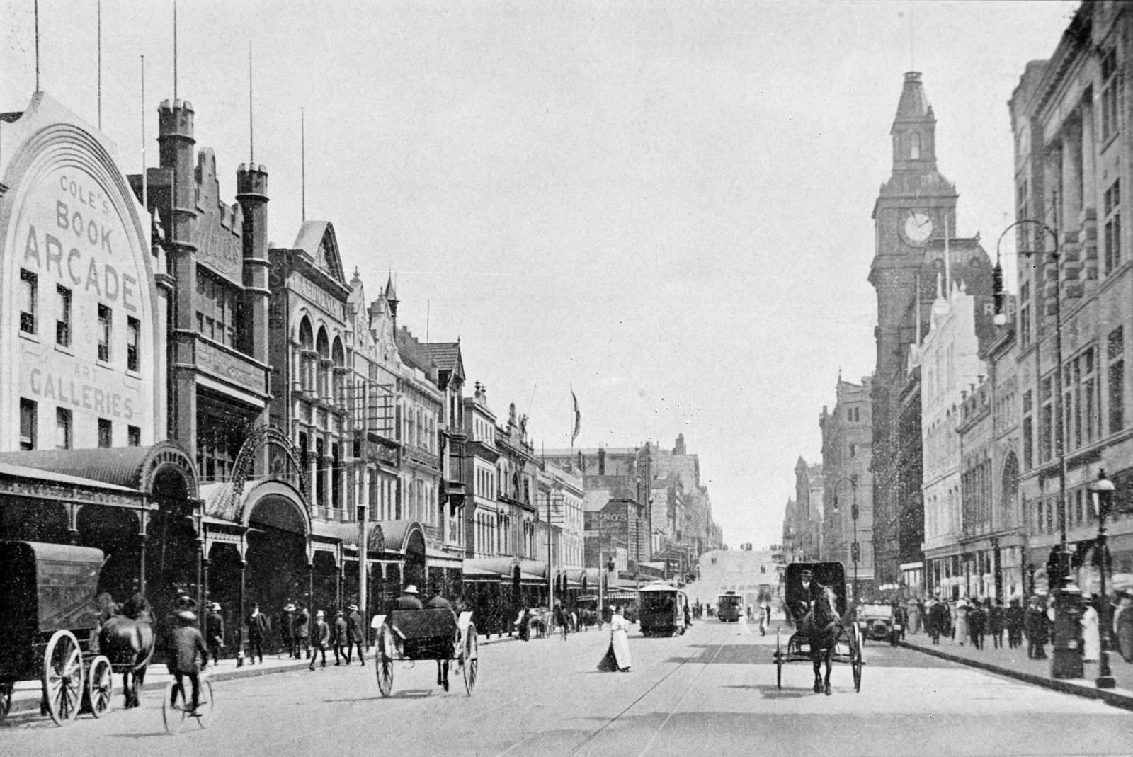 The history of Cole's Book Arcade on Bourke Street Mall