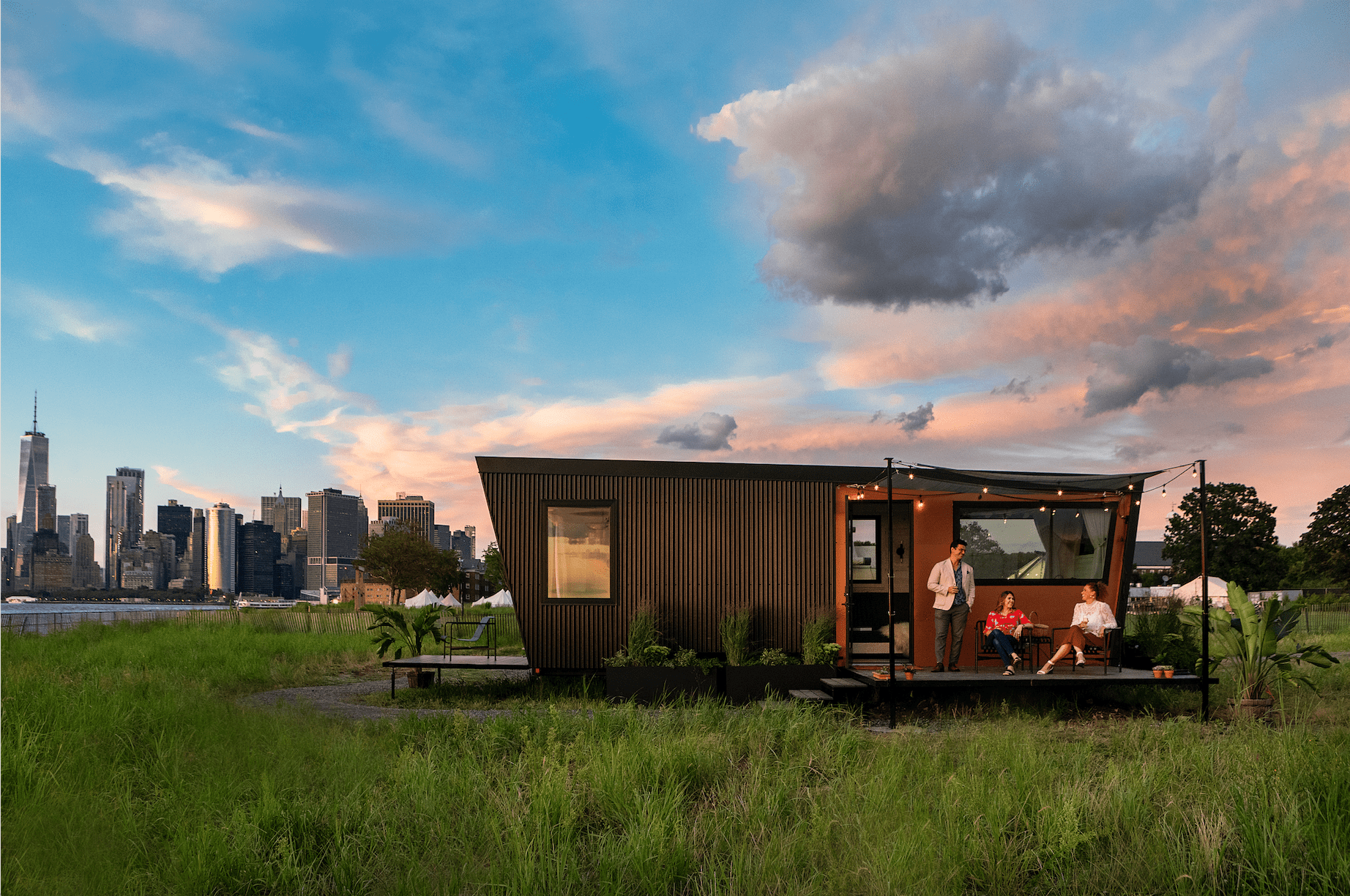 This luxury glamping site on Governors Island is now open through the fall