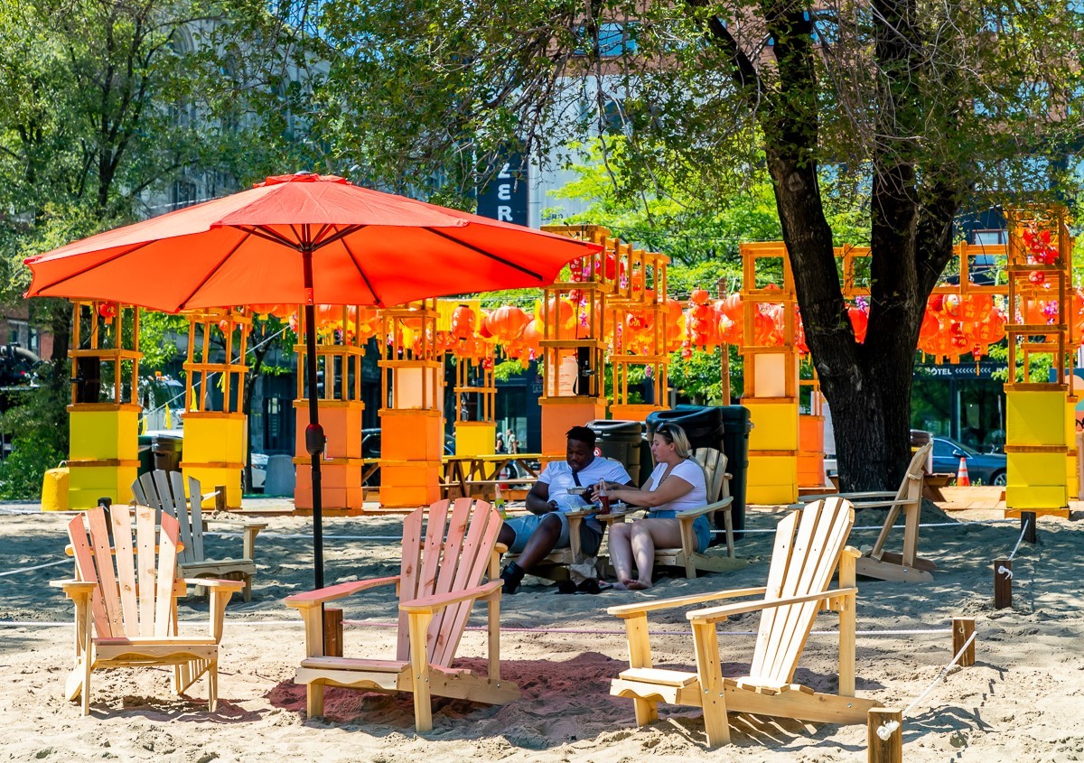 Enjoy these streets in Montreal with outdoor dining before summer ends