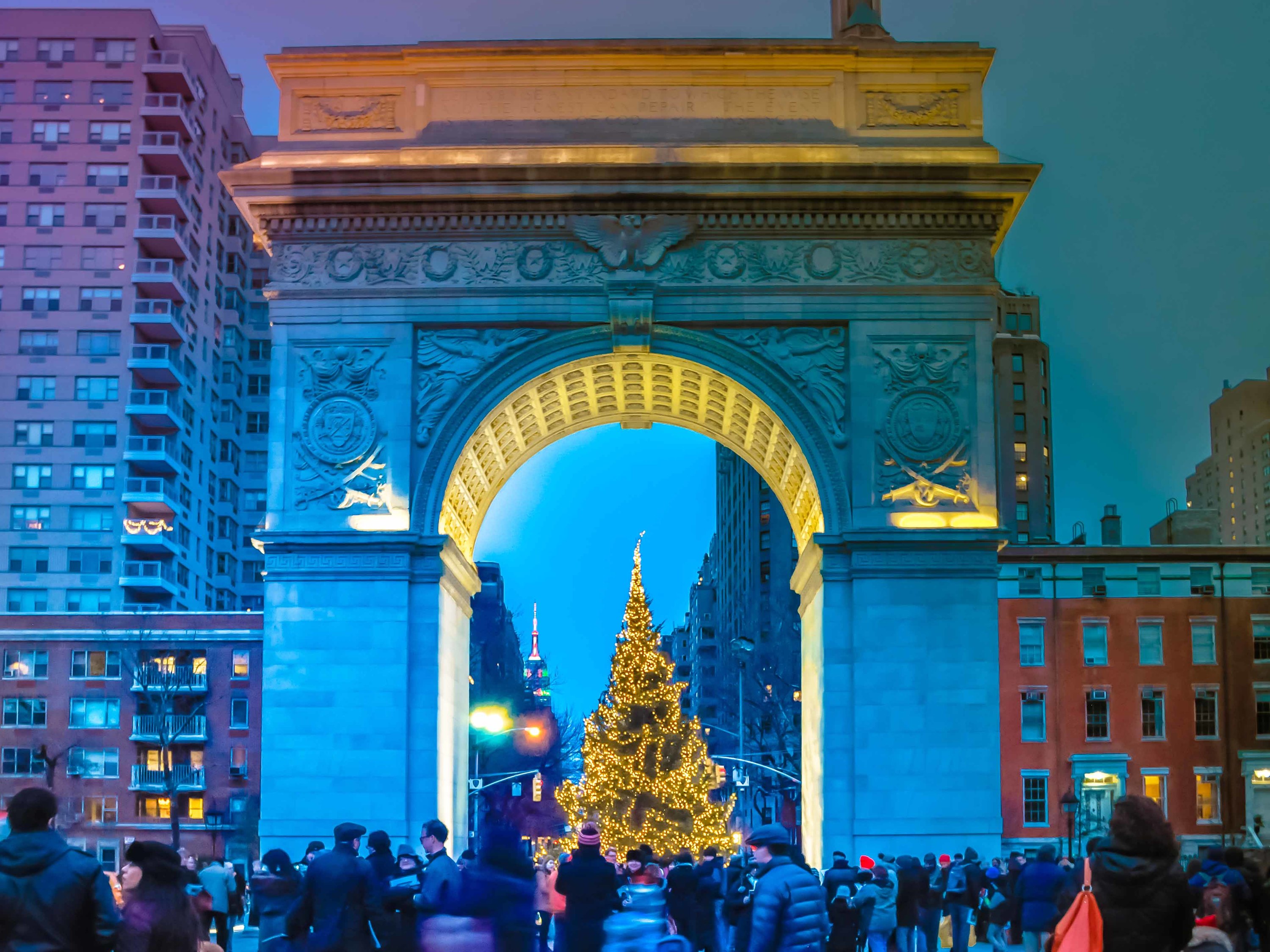 Washington Square Christmas Eve Virtual Caroling Things to do in New
