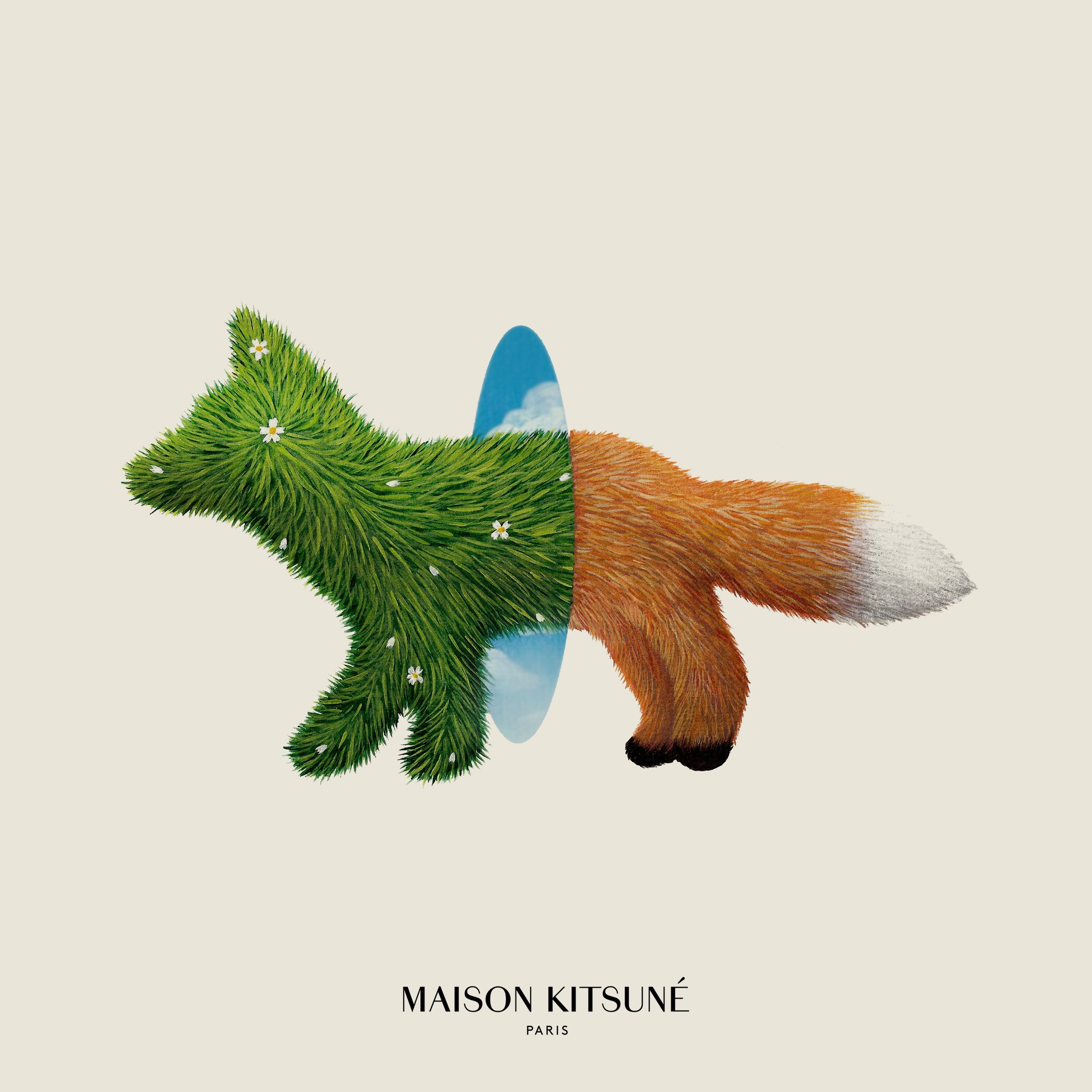 Maison Kitsuné collaborates with 8 Thai illustrators on smartphone wallpapers