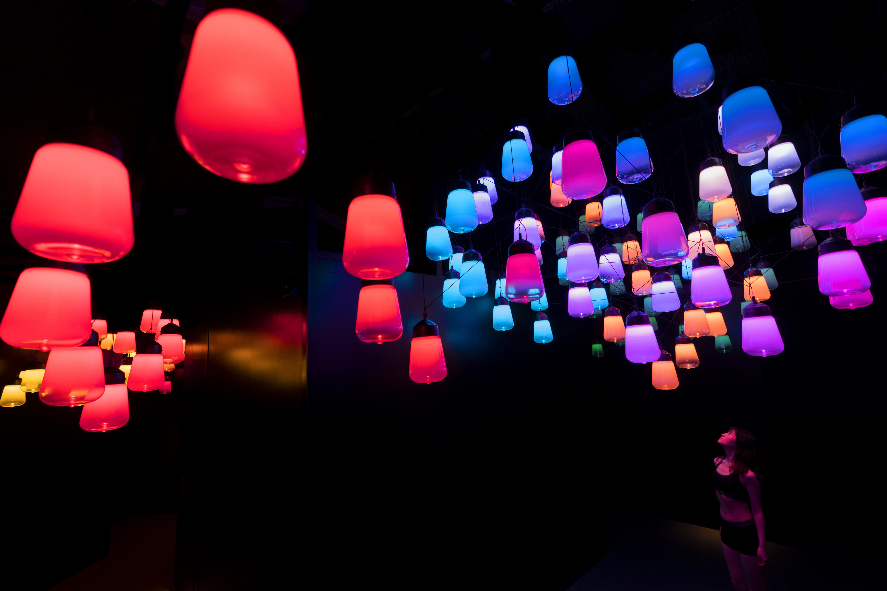 teamLab now has a bathhouse and sauna with digital art in Roppongi