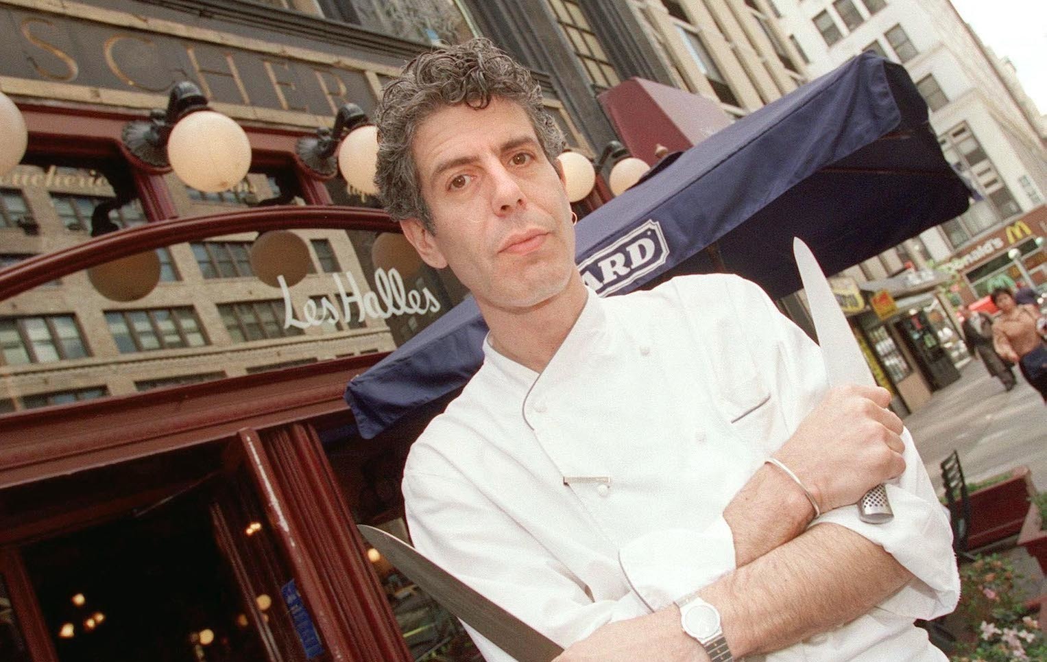 Les Halles, where Anthony Bourdain was chef, is a popup