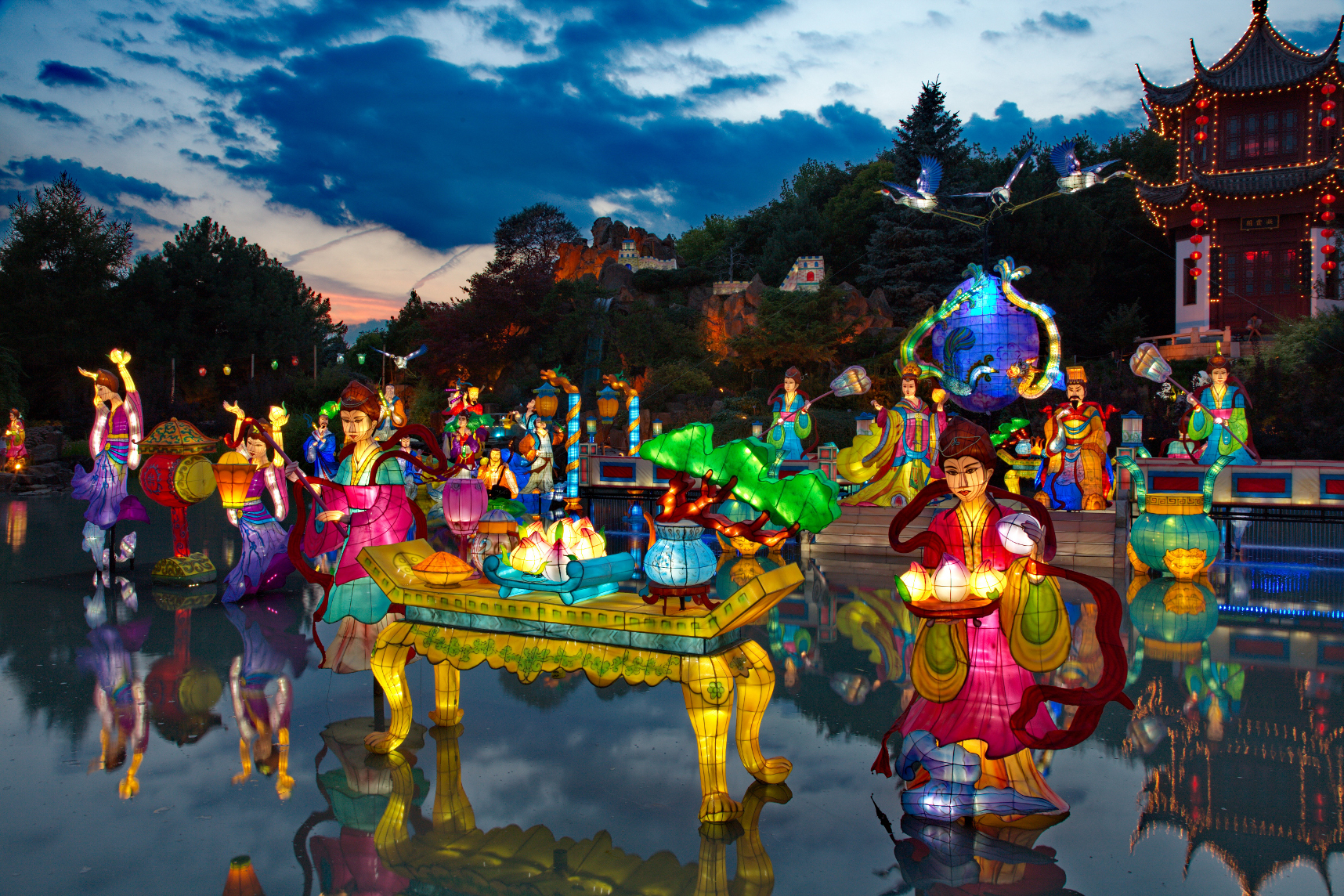 Le Festival Des Lanternes Chinoises Du Jardin Botanique De Montréal Revient Ce Weekend