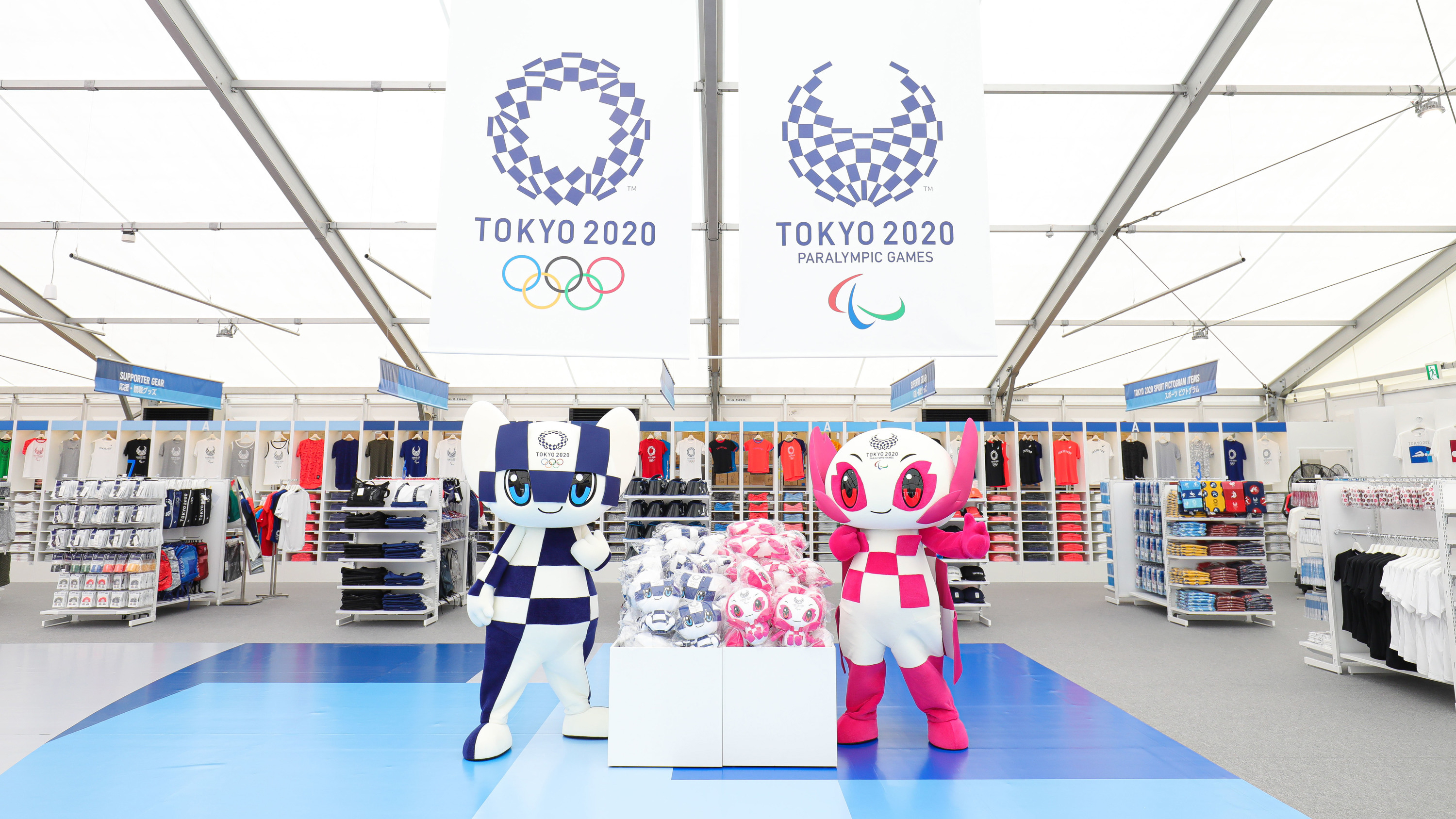 Where to get official Tokyo 2020 Olympic and Paralympic merchandise in