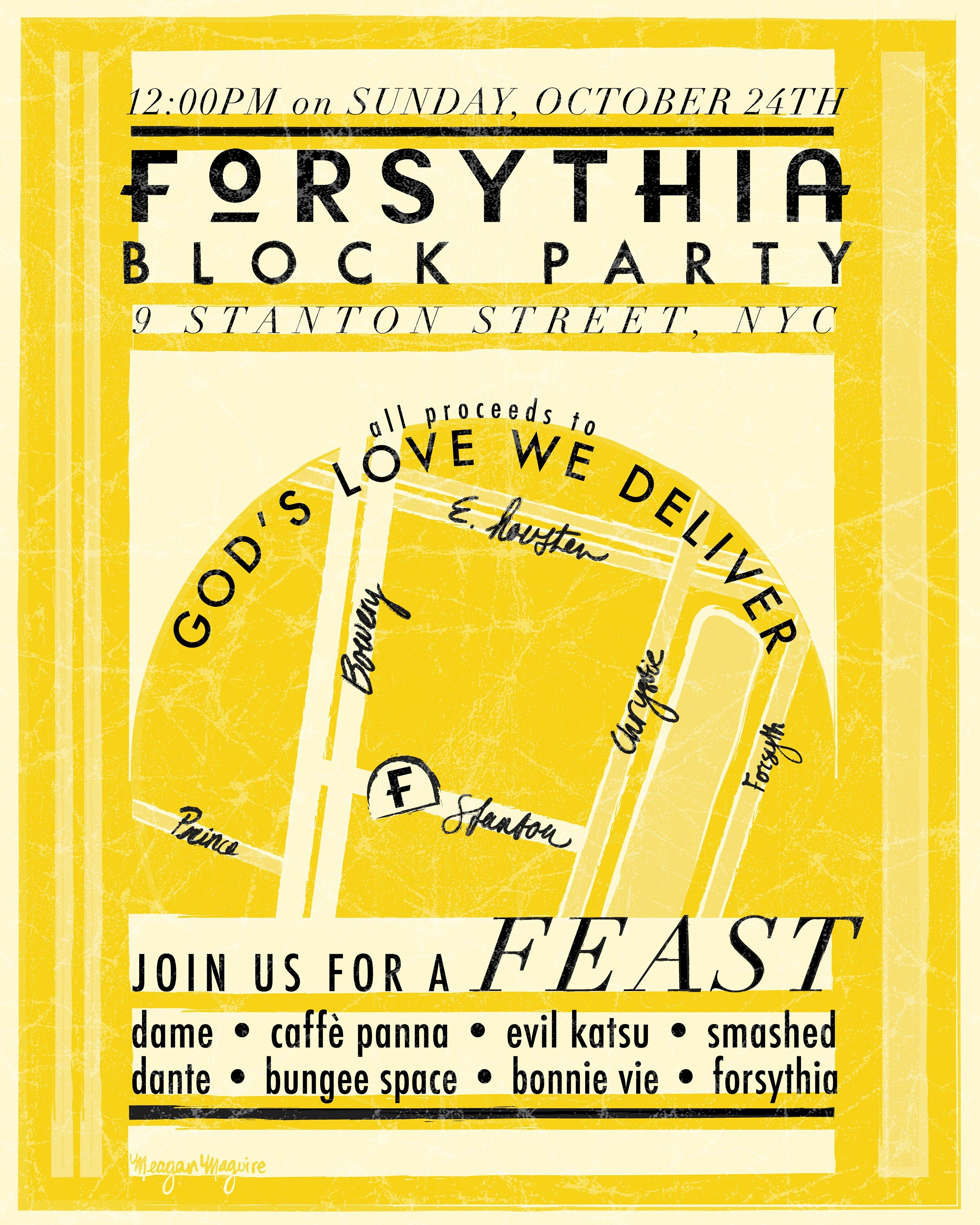 Forsythia Festival 2023 A Stanton Street Block Party Will Help Fight Hunger, Deliciously