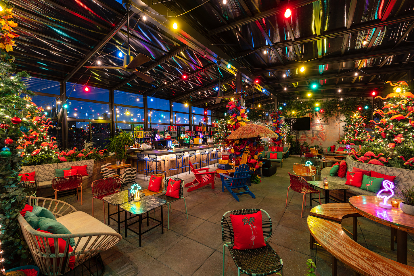 The Ready Rooftop in the East Village is heated for the season