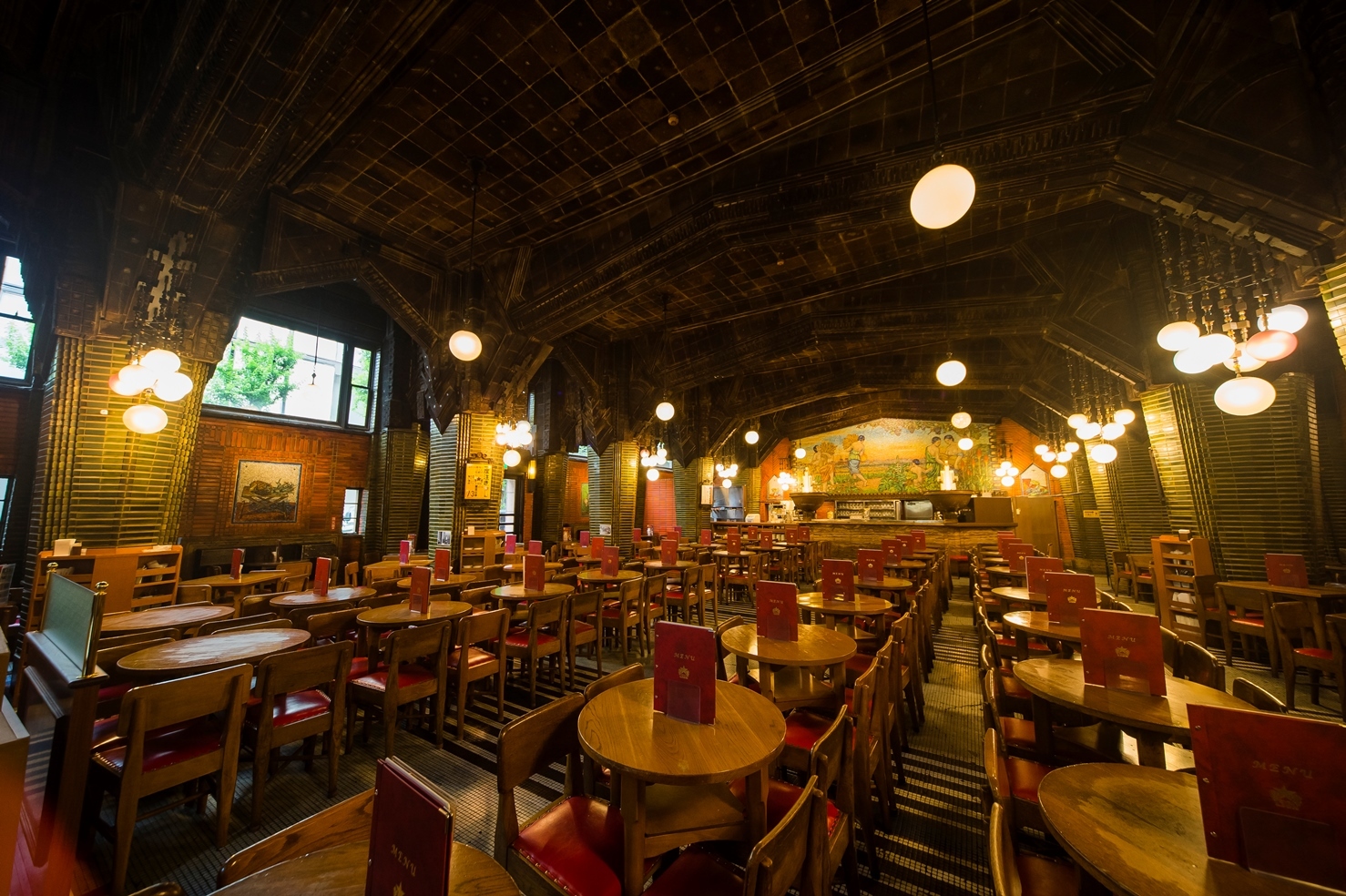 Ginza Lion Building is the oldest beer hall in Japan and it's now