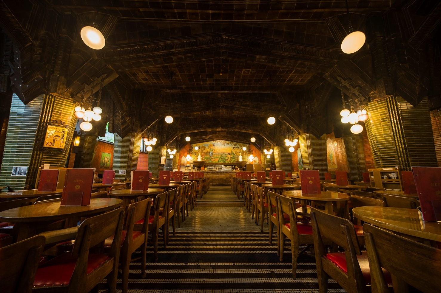 Ginza Lion Building is the oldest beer hall in Japan and it's now