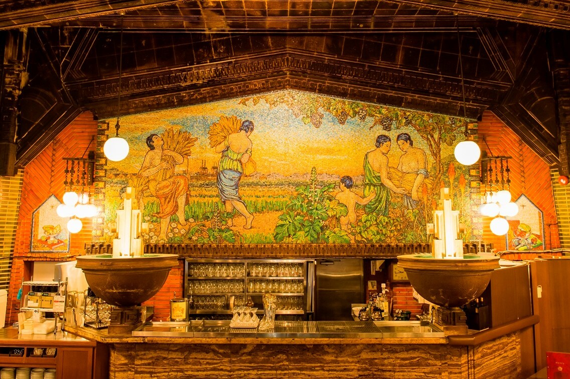 Ginza Lion Building is the oldest beer hall in Japan and it's now