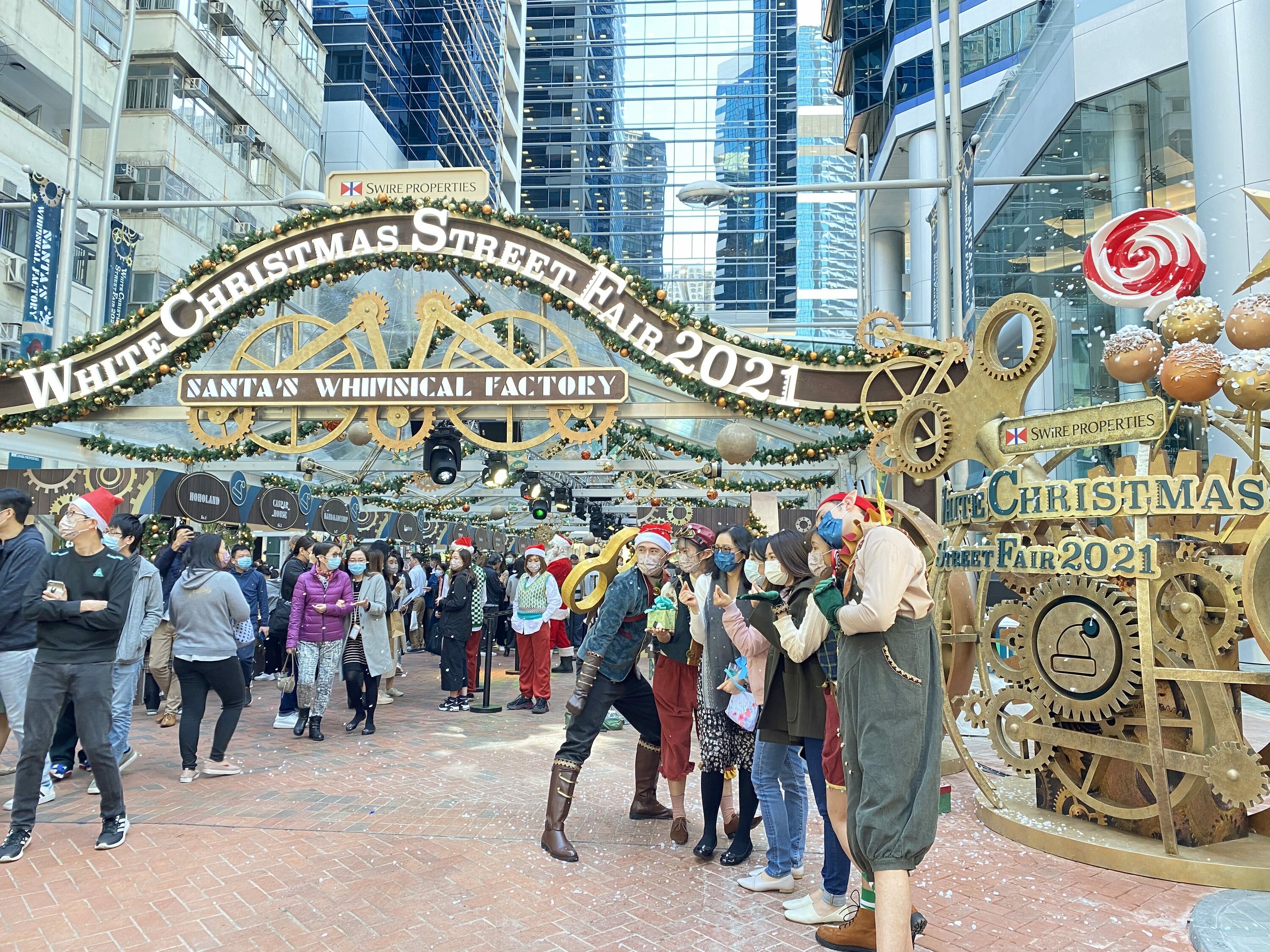 White Christmas Street Fair 2021 Things to do in Hong Kong