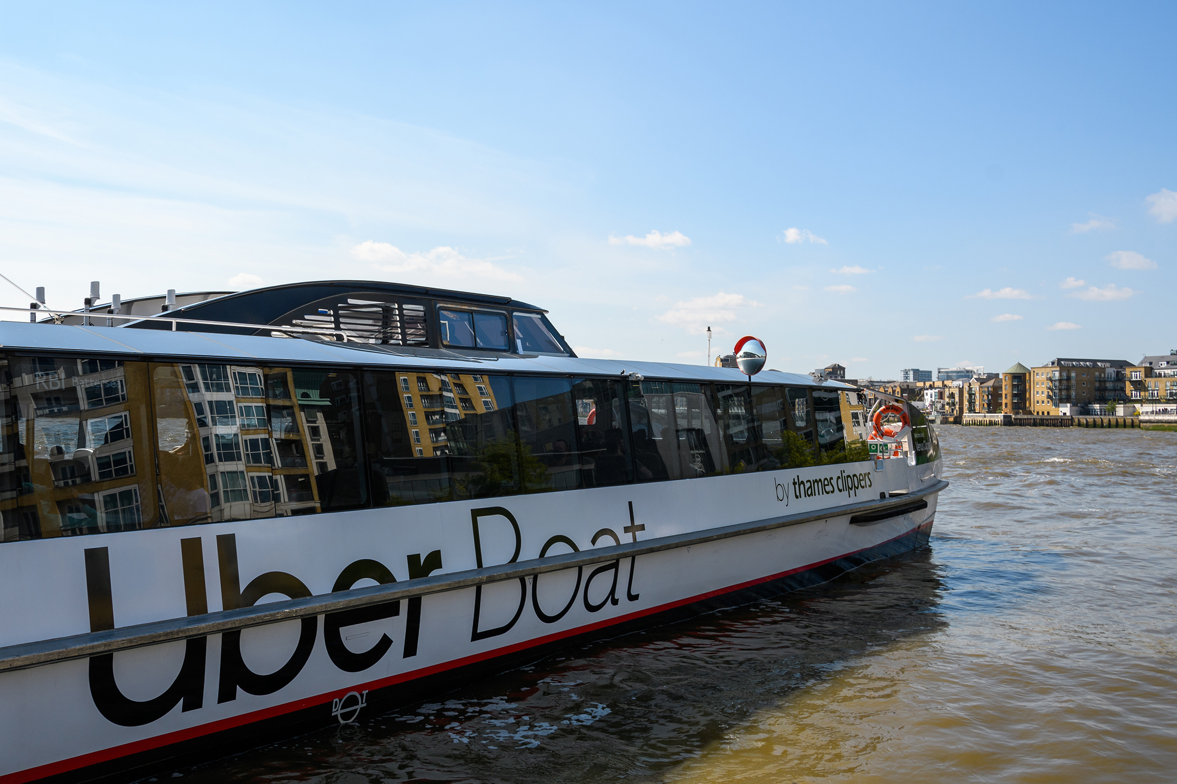 Thames Clippers are expanding their riverboat services from London to Kent