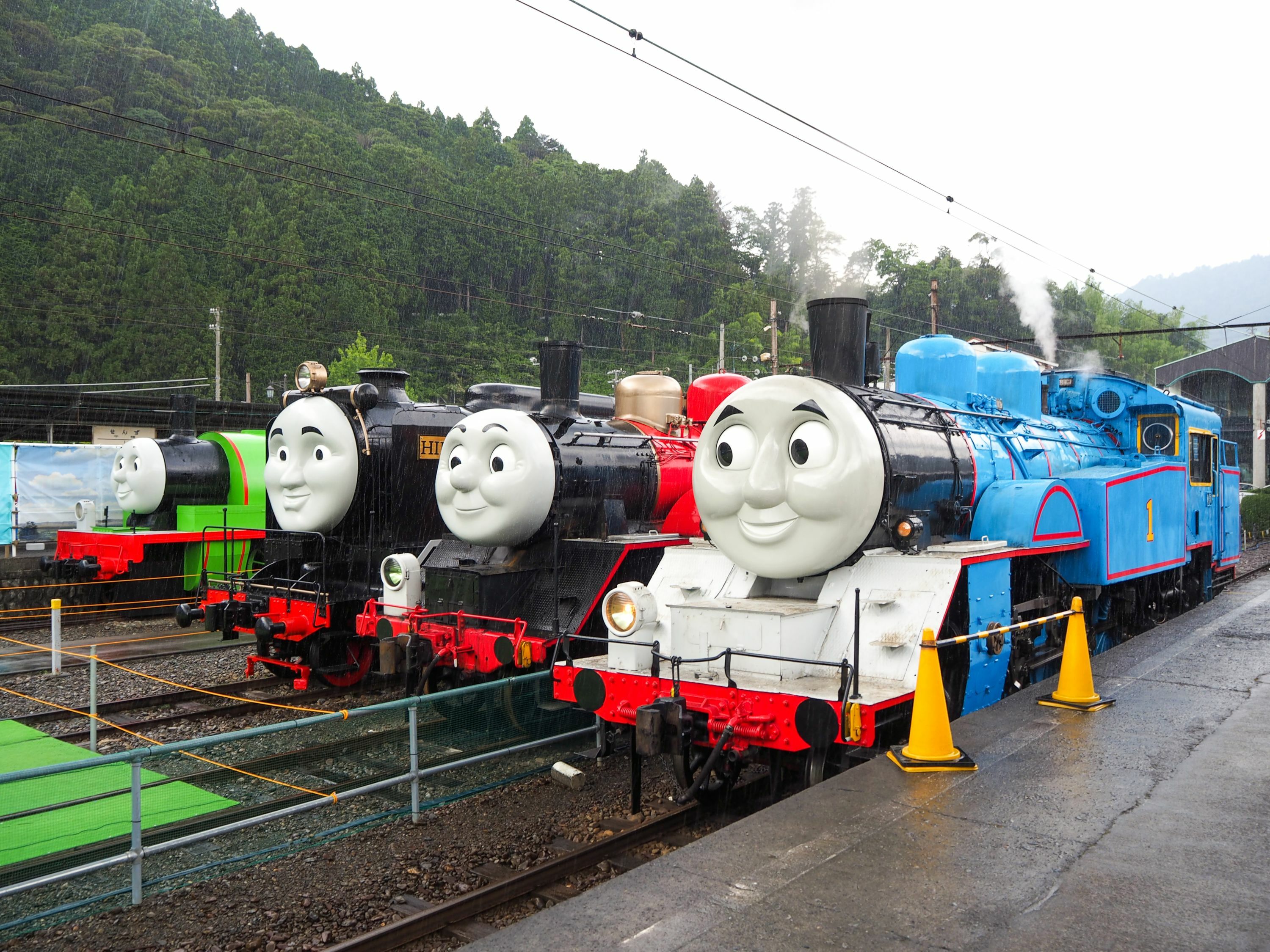 You can now ride a real Thomas the Tank Engine train in Japan