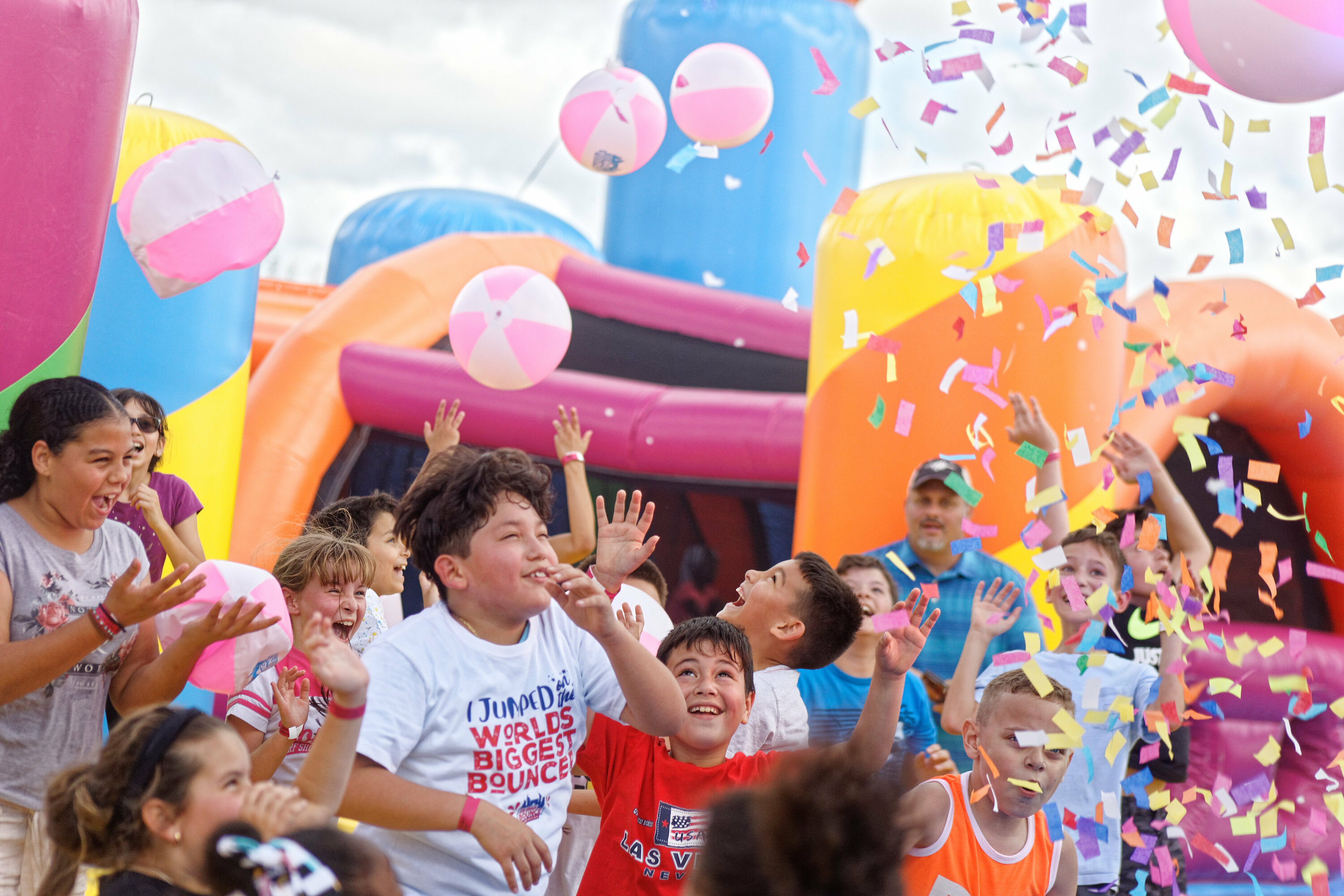 The world’s largest bounce house will pop up in Chicago this July