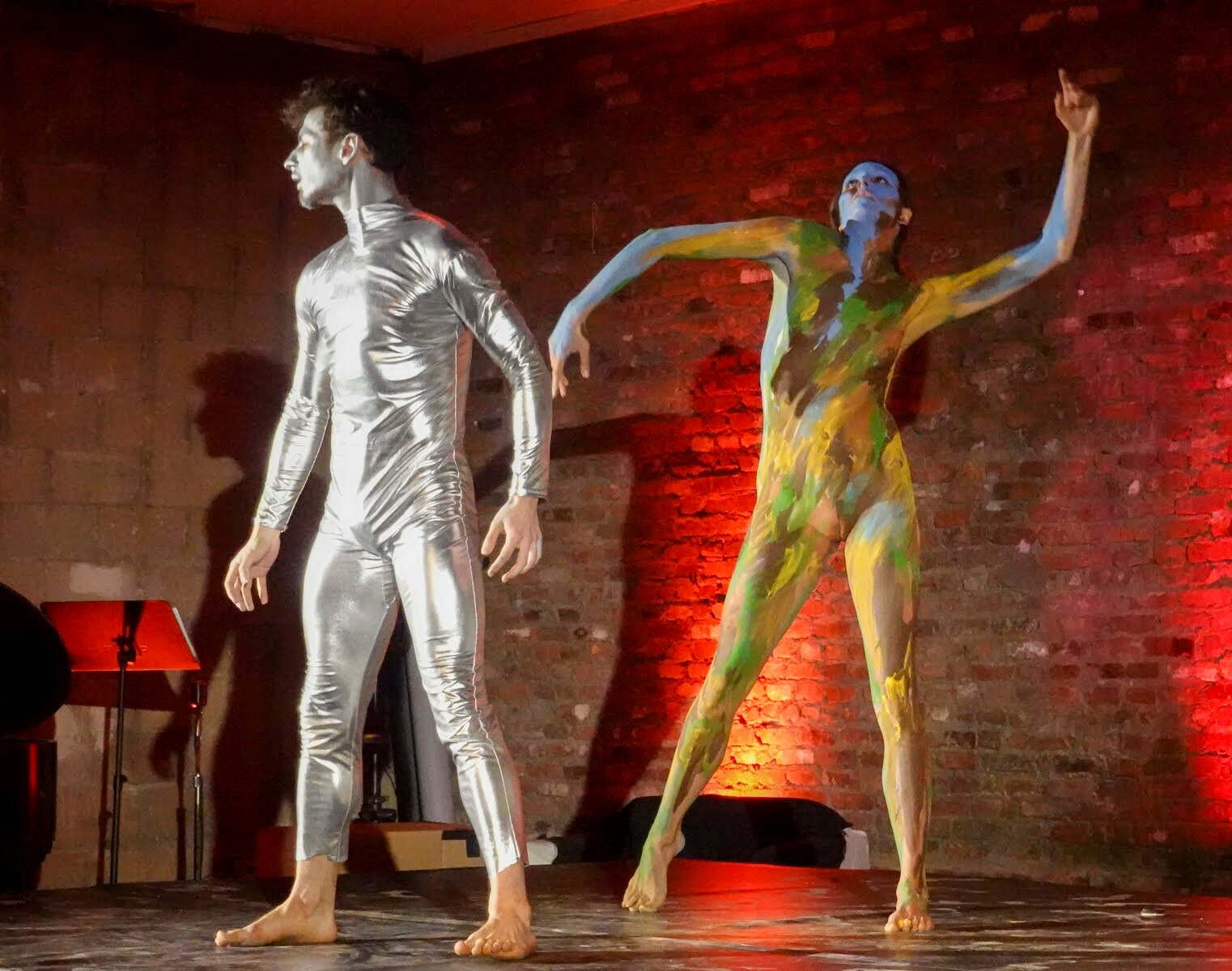 'Freedom Dance' in NYC features an entirely naked cast