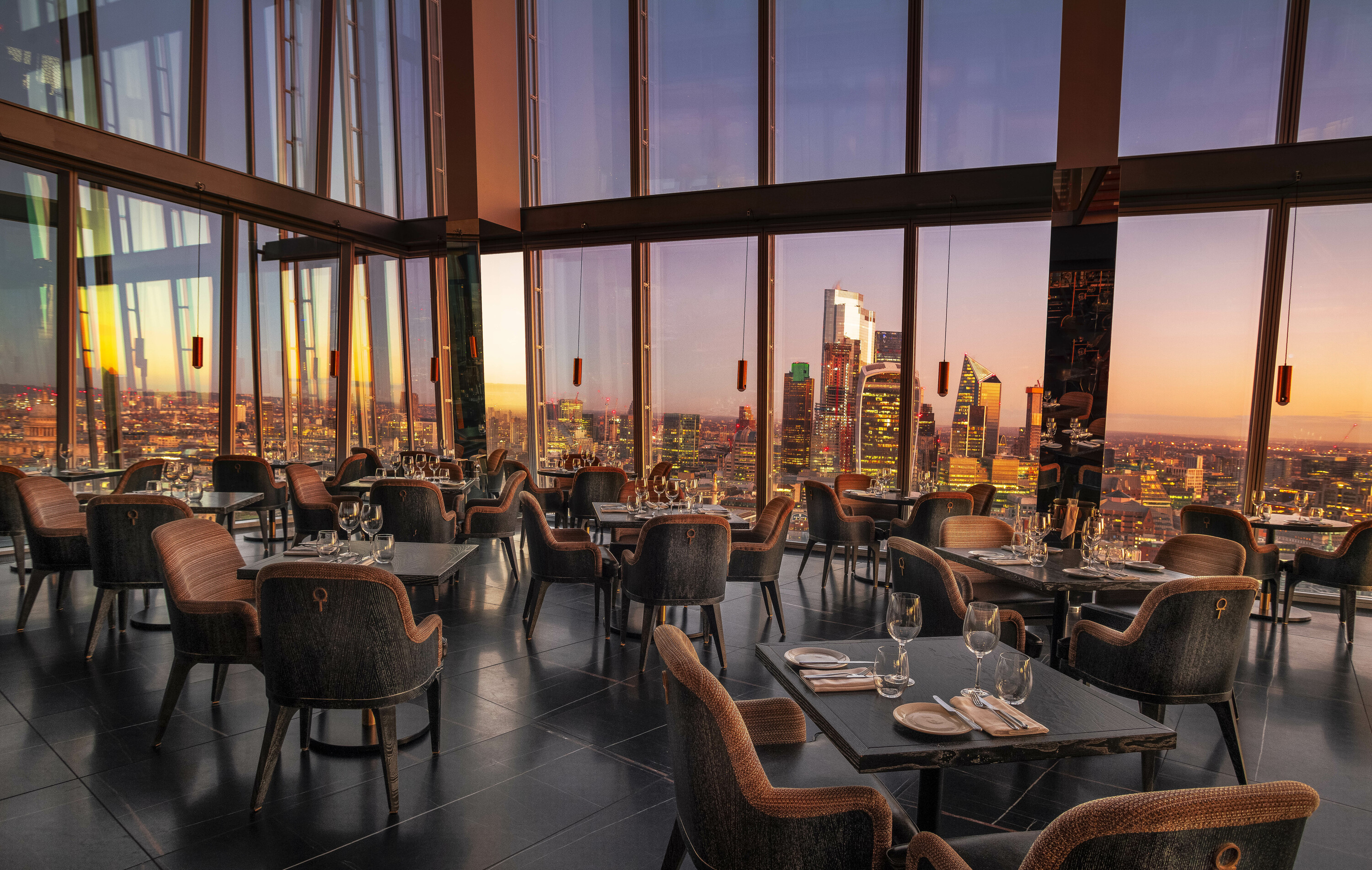 Aqua Shard (restaurant) Restaurants in London Bridge, London