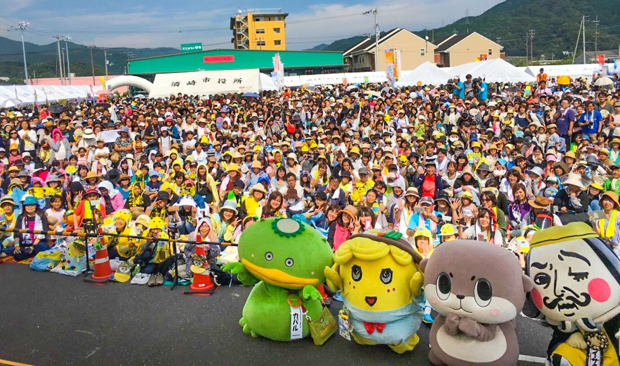 Over 70 mascots from across Japan are gathering at this Kochi festival
