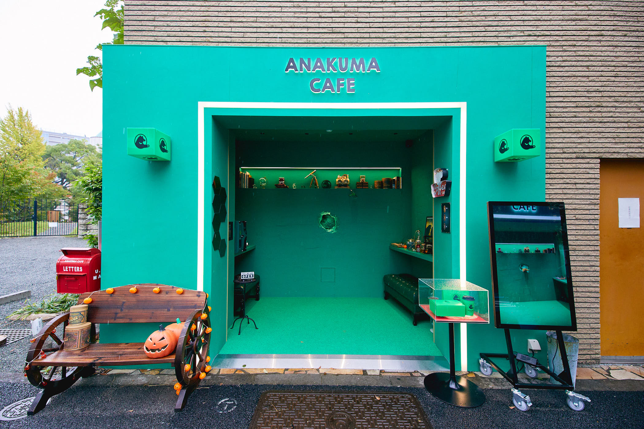 Get your coffee from a bear paw at this unique cafe in Harajuku