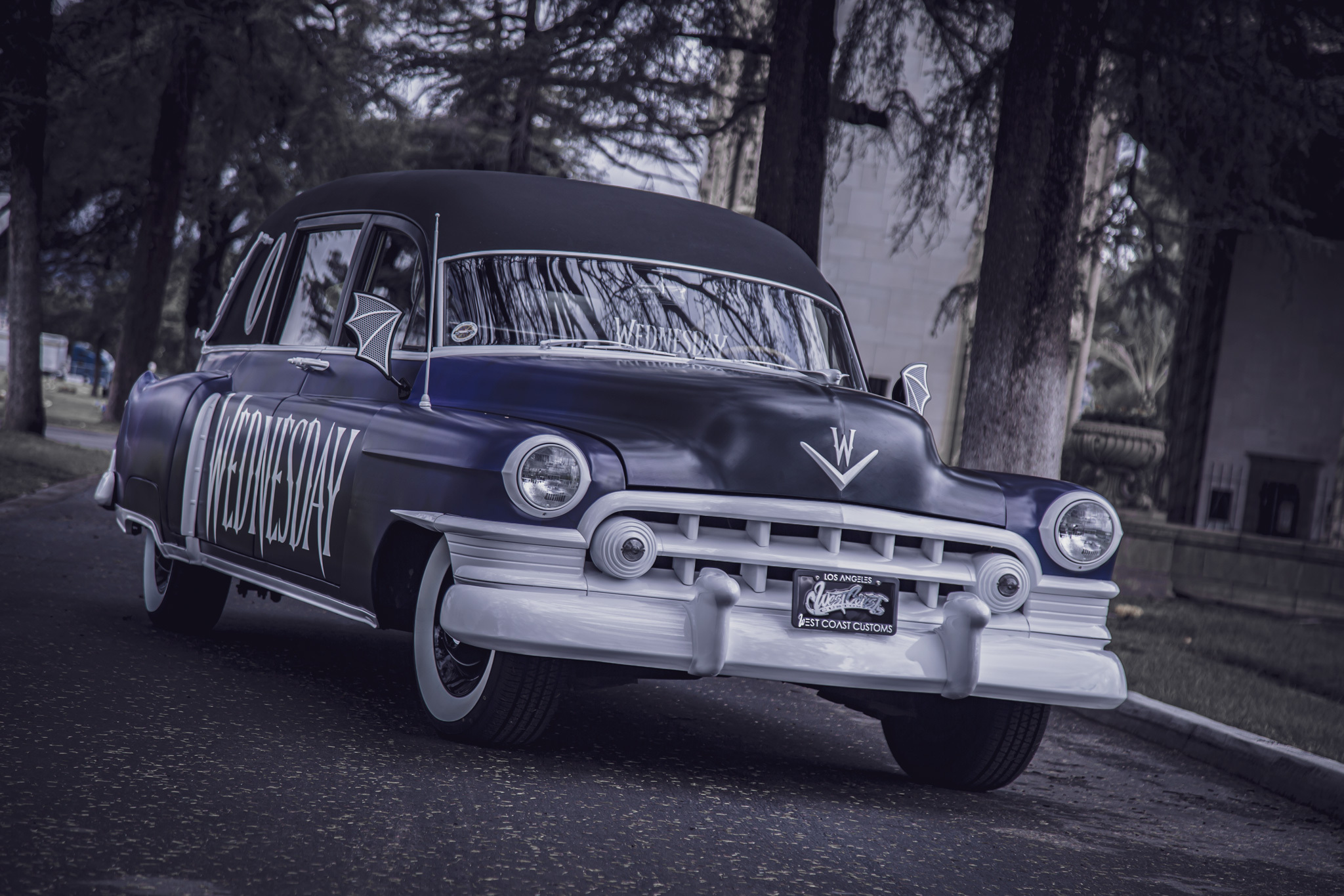 You can drive an Addams Family hearse around L.A.