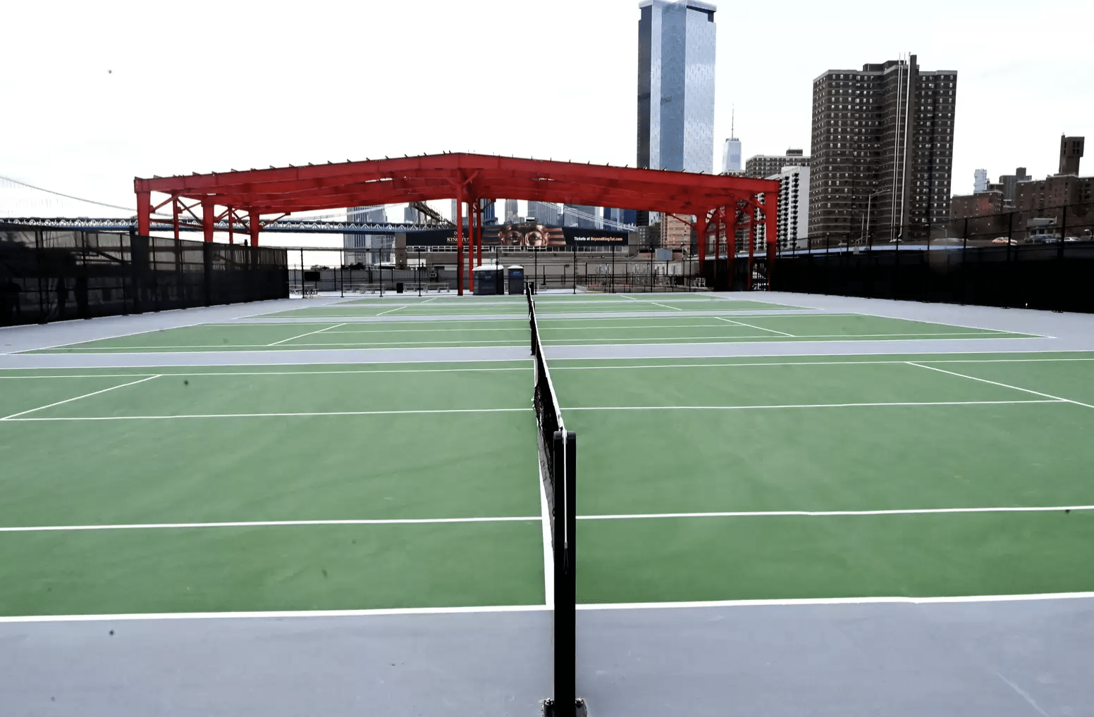 A new waterfront recreational space just opened in downtown NYC