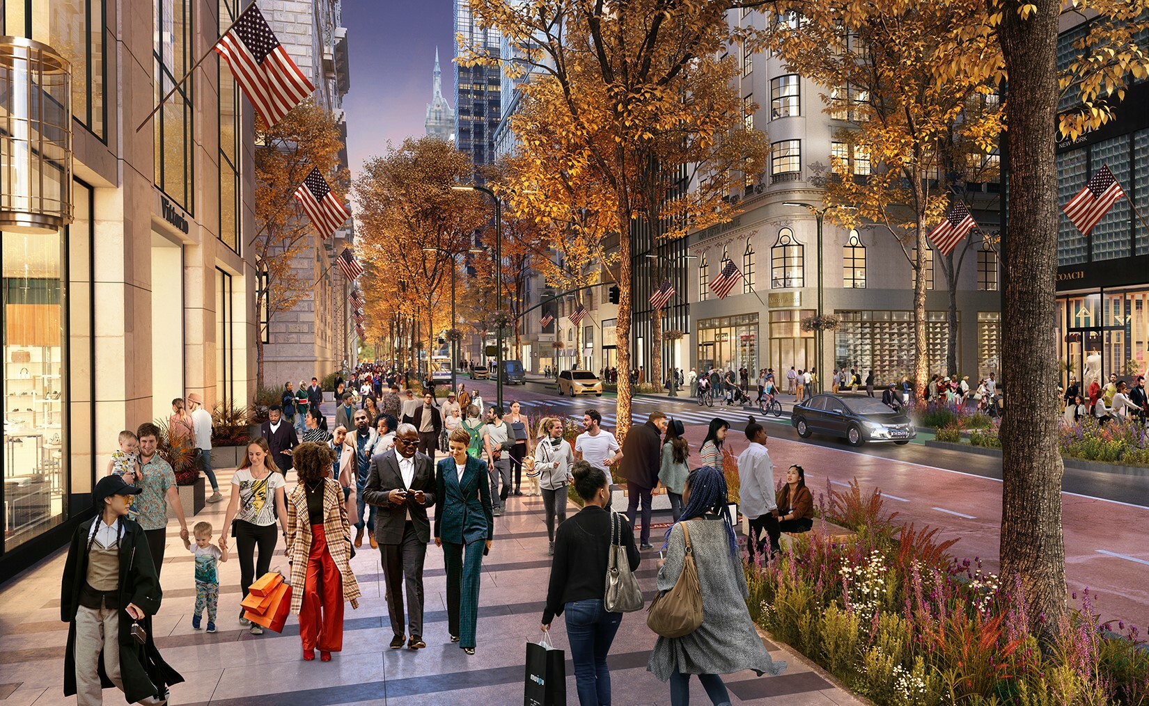 Fifth Avenue in NYC is set to a permanent pedestriancentered
