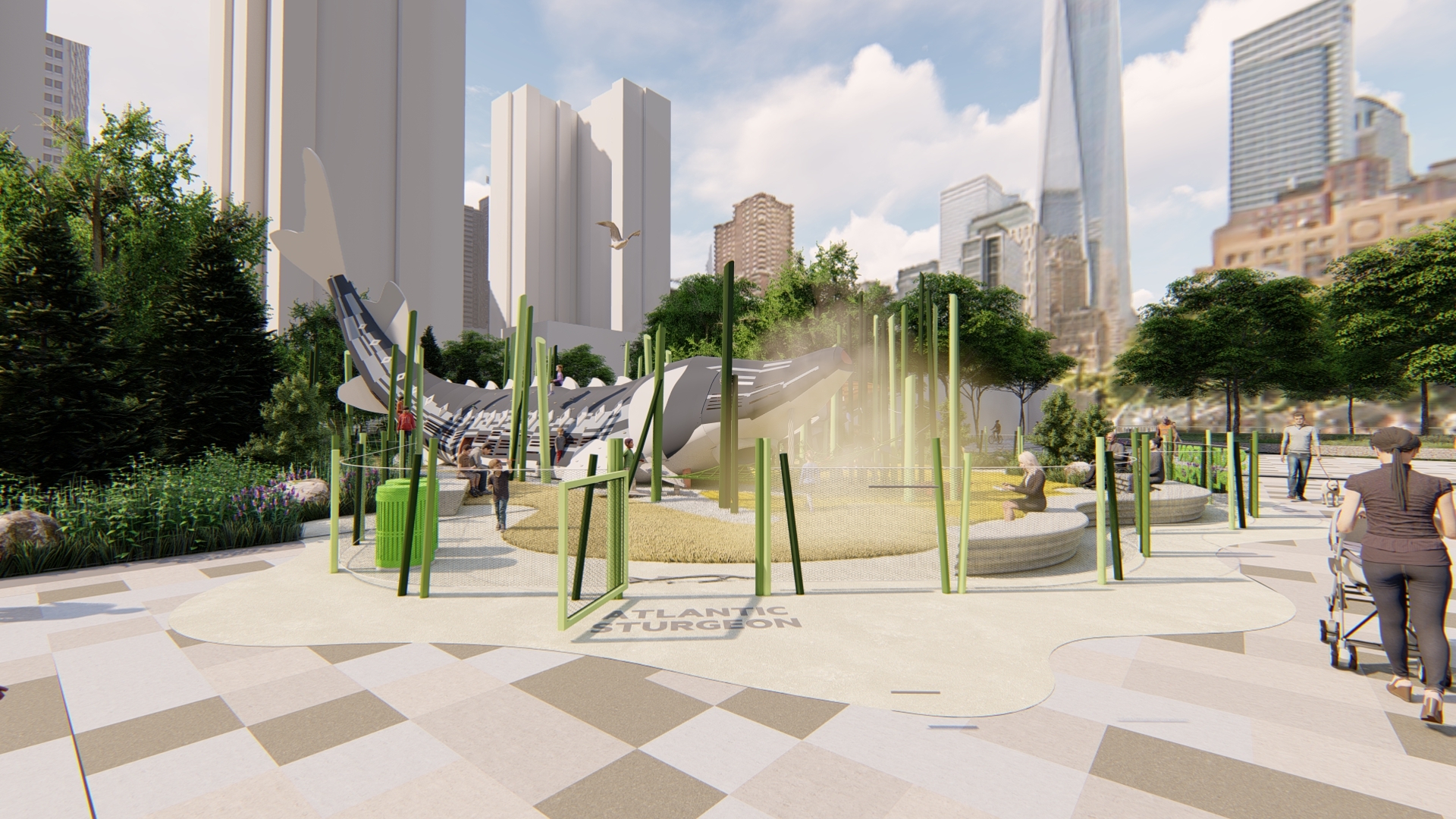 A new sciencethemed playground just opened in NYC