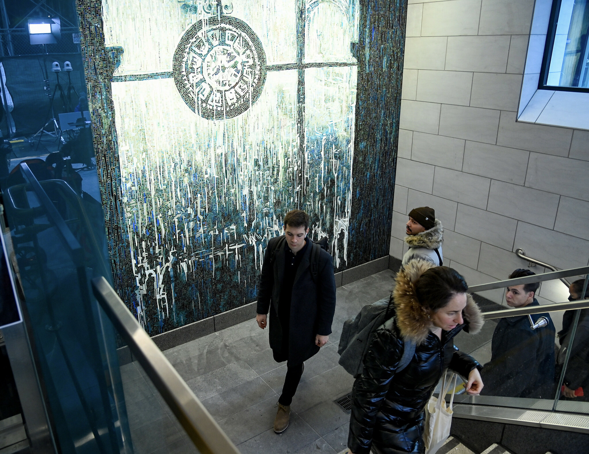 The MTA just unveiled a beautiful new mosaic at Penn Station in NYC