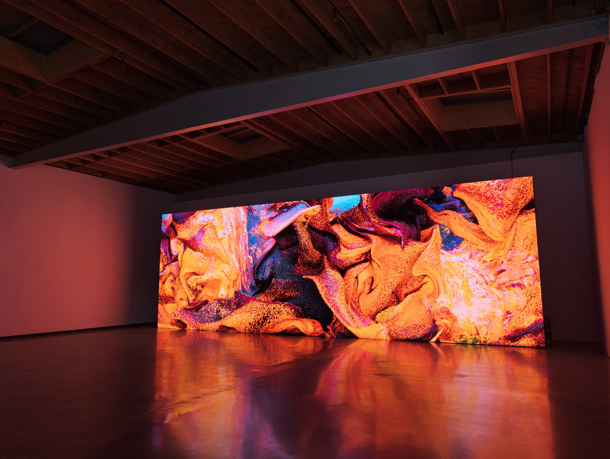 Refik Anadol Living Paintings Art in Los Angeles