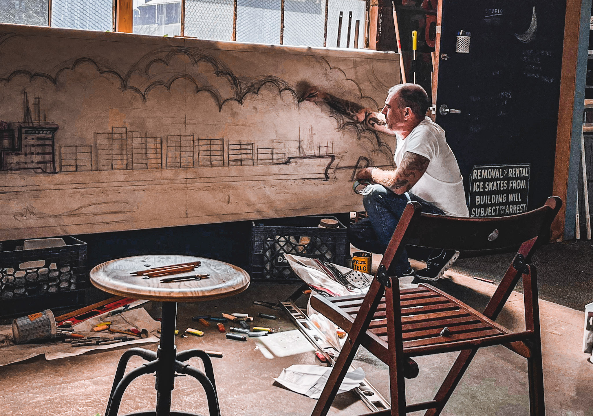 These radical New Yorkers are using the NYC’s trash for their art