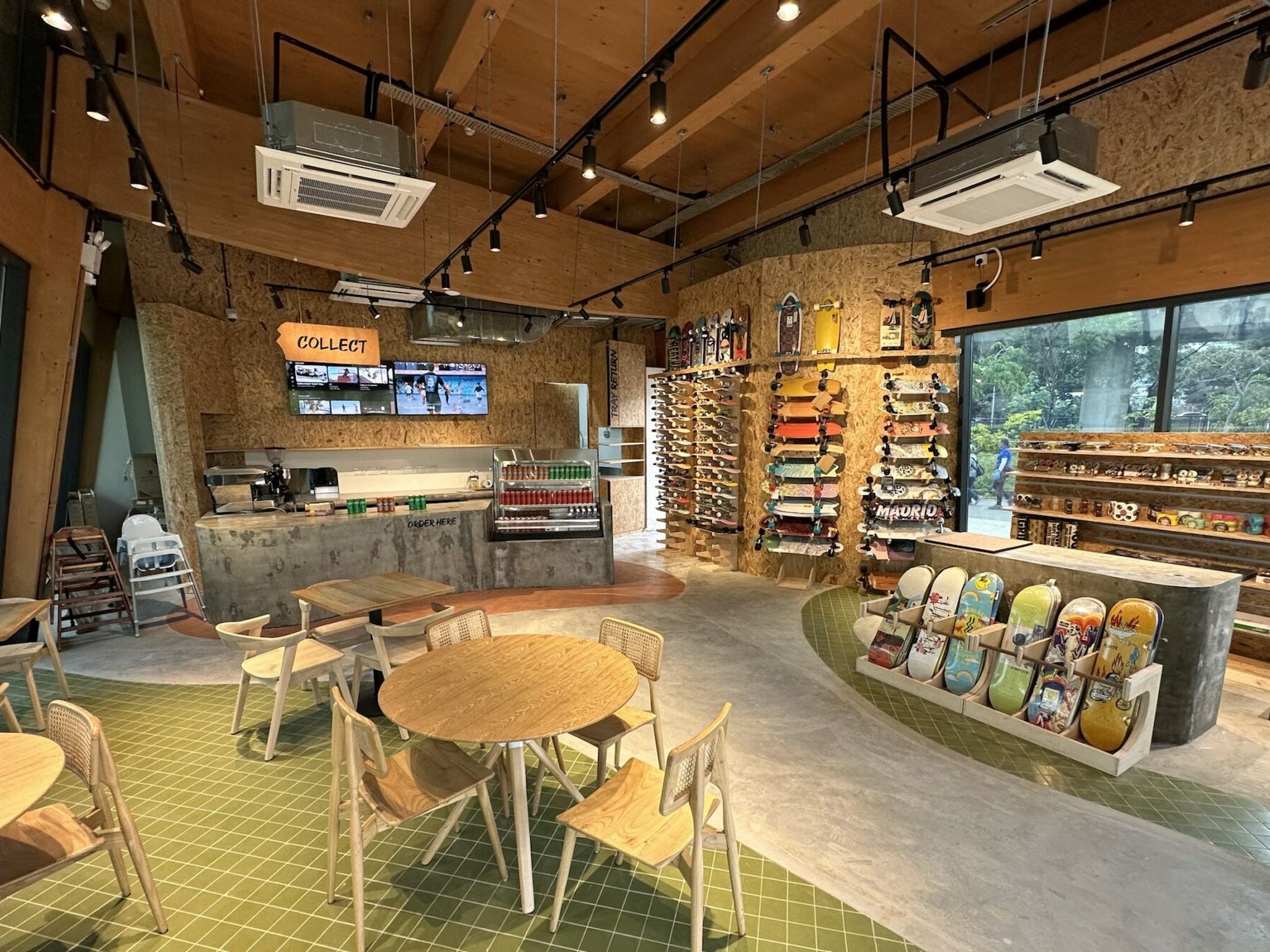 The Ride Side Skate Café Restaurants in Jurong East, Singapore