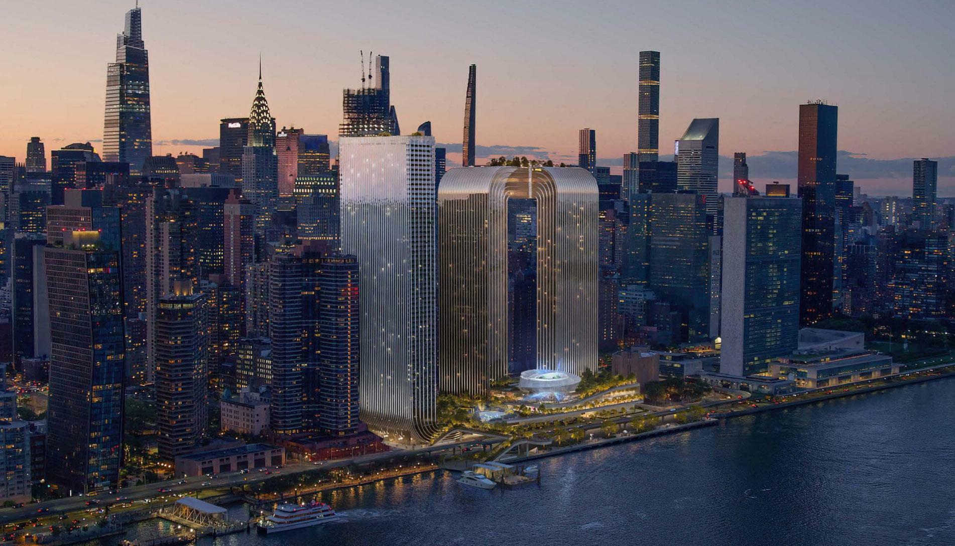 Midtown Manhattan’s proposed Freedom Plaza may change the city skyline