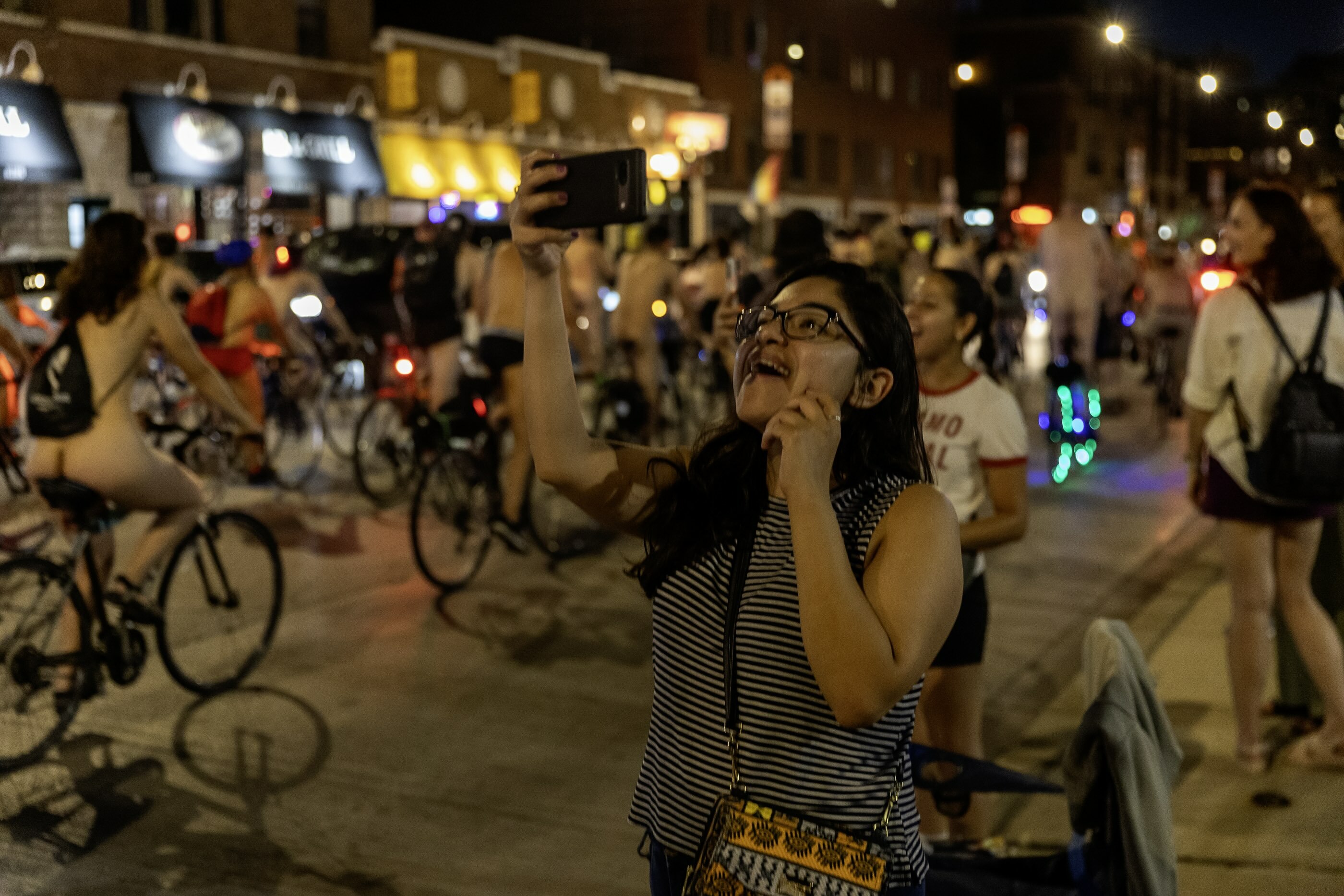 Photos From the World Naked Bike Ride Chicago 2024