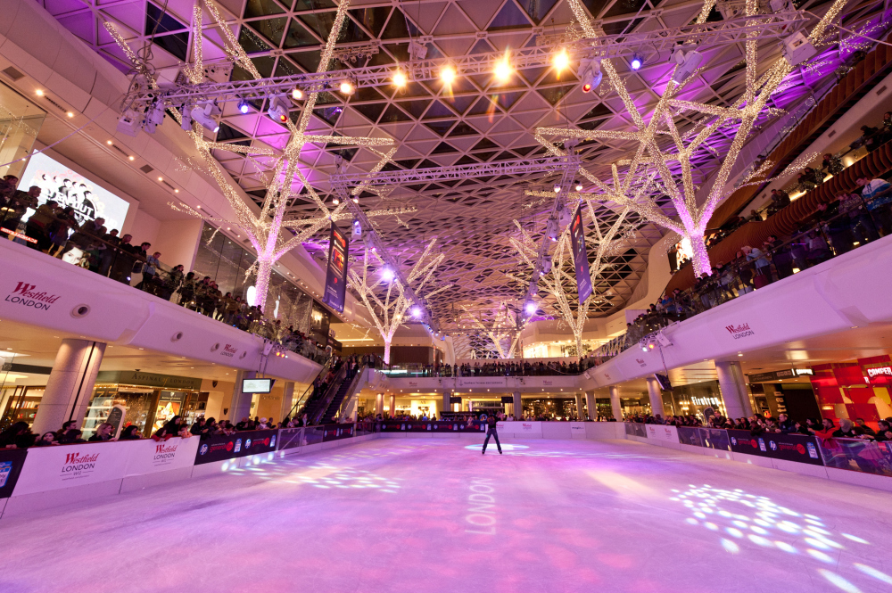 Westfield London Christmas Lights 2012