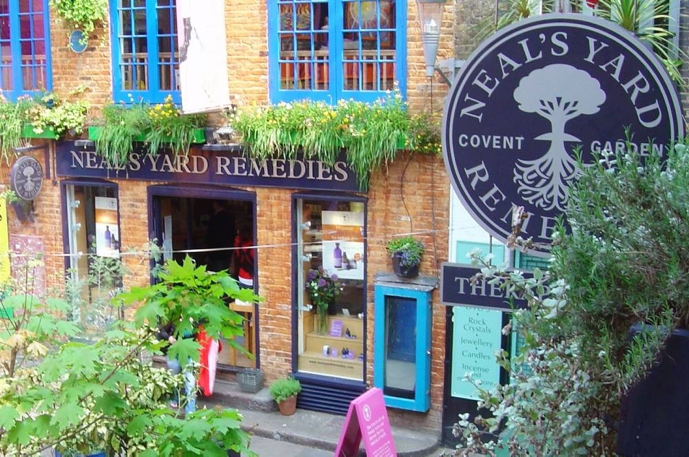 Neal's Yard Remedies Shopping in Seven Dials, London