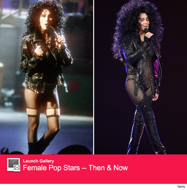 Cher Slips Into "Turn Back Time" Costume 25 Years Later