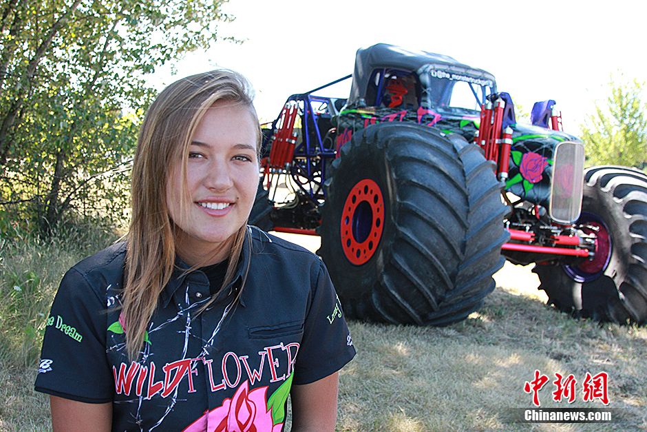 PICK America's Youngest Female MonsterTruck Driver Today's