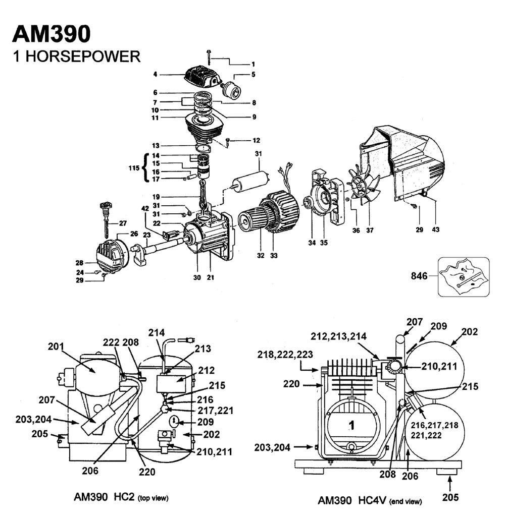 Buy Emglo AM390 Replacement Tool Parts Emglo AM390 Other tools in