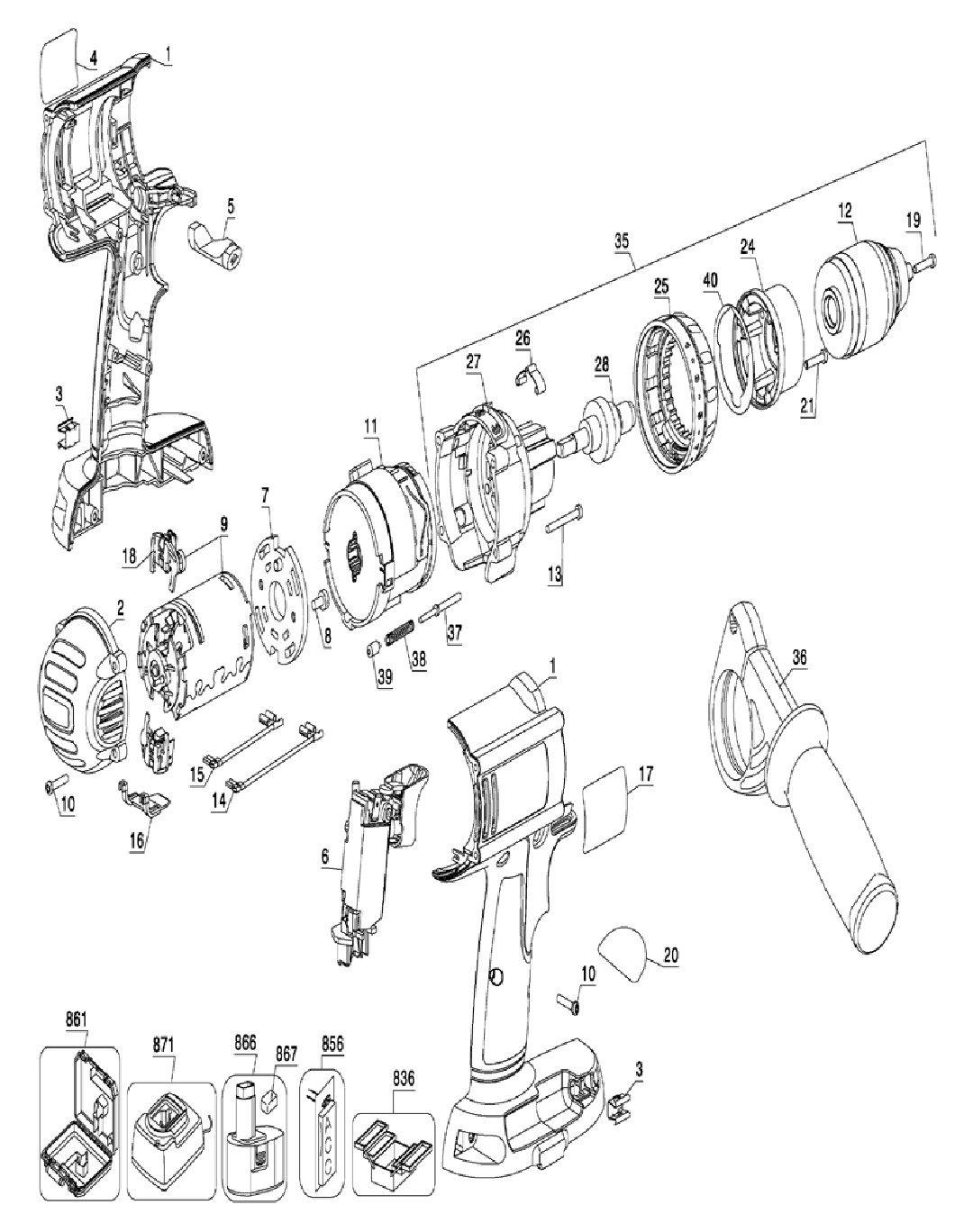 Dcst920 Parts Diagram