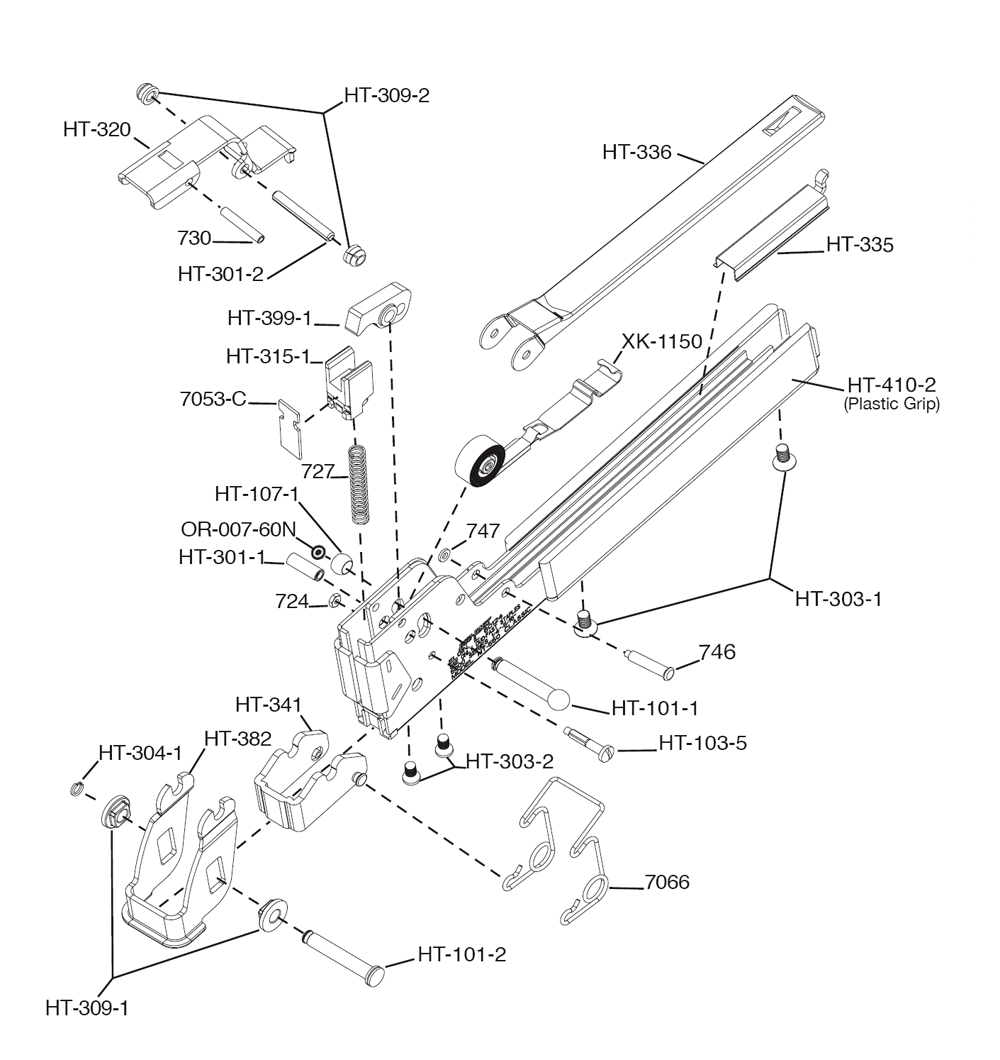 Buy DuoFast HT550Classic 5/32" to 5/16" Classic Hammer Stapler